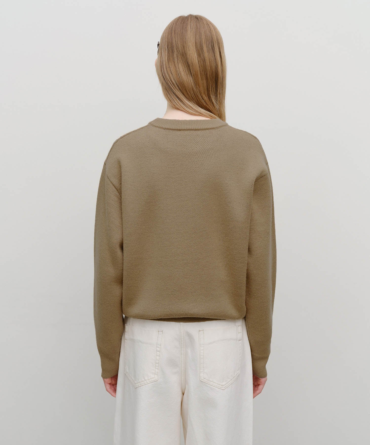 DOODLE BEAR KNIT PULLOVER