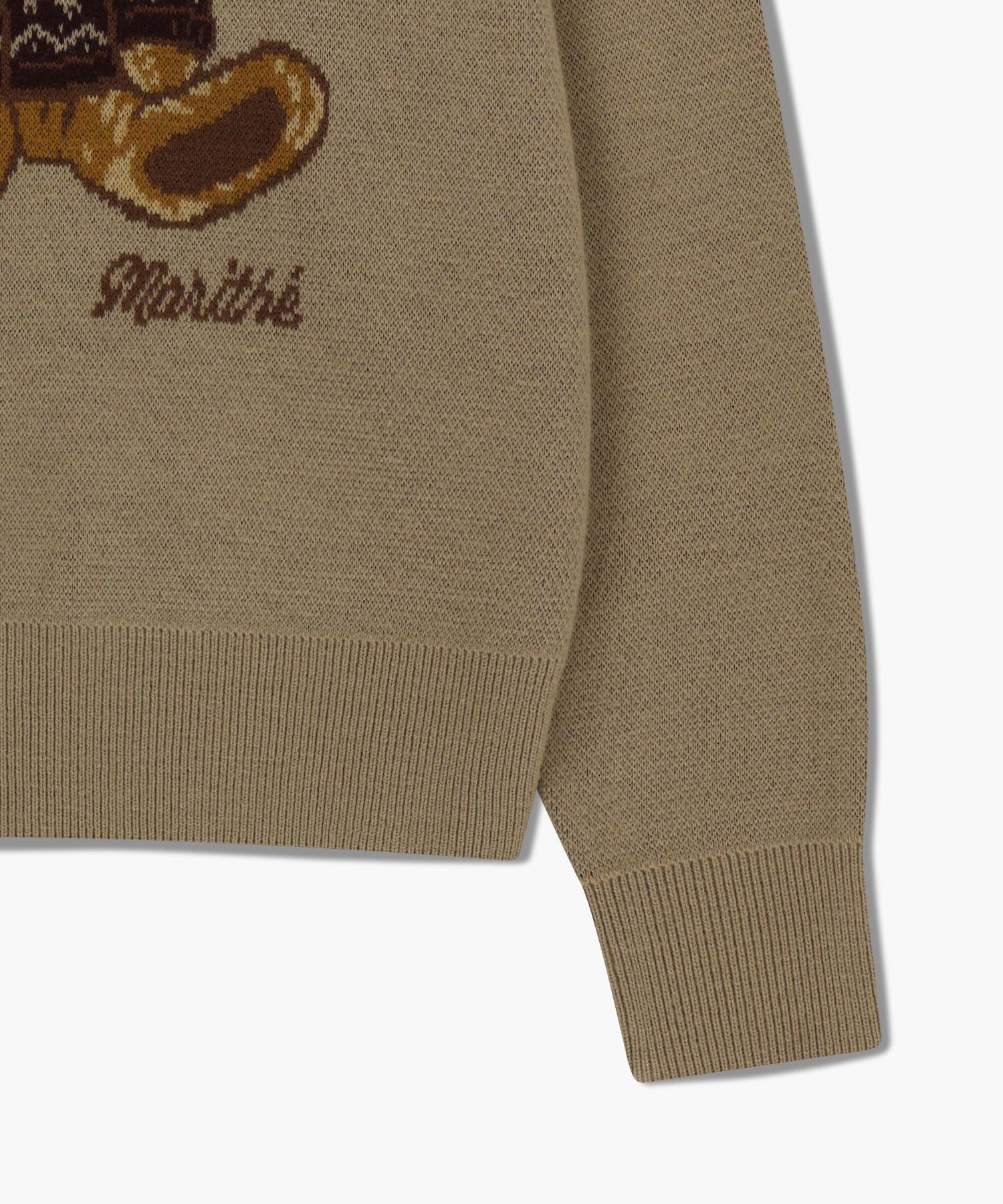 DOODLE BEAR KNIT PULLOVER