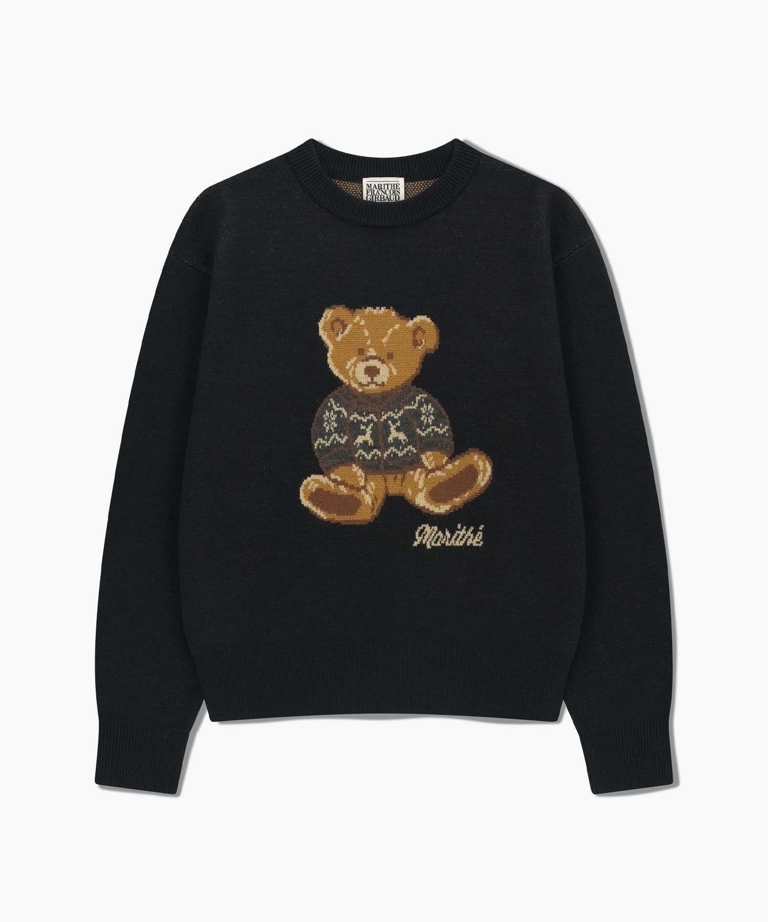 DOODLE BEAR KNIT PULLOVER