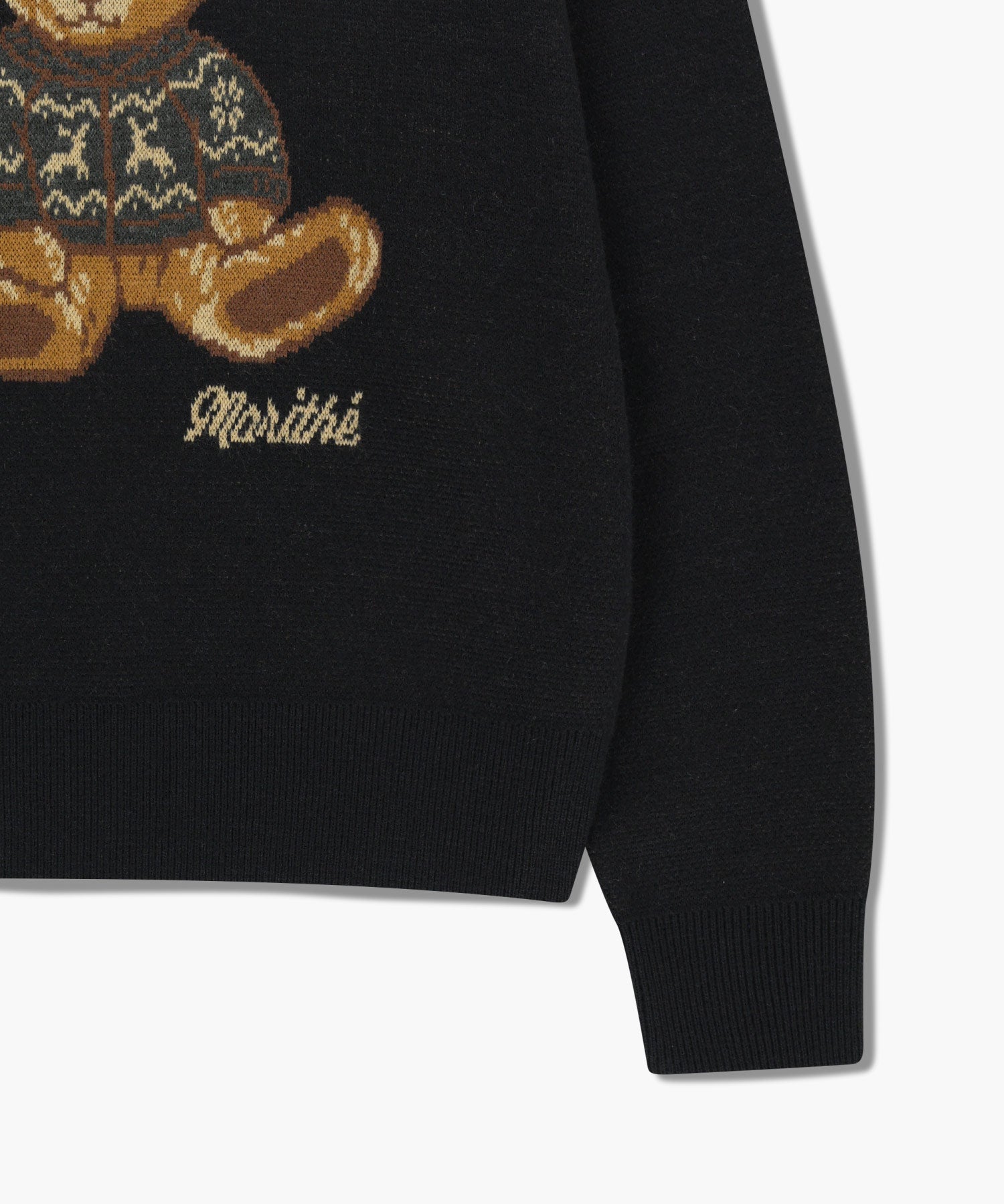 DOODLE BEAR KNIT PULLOVER