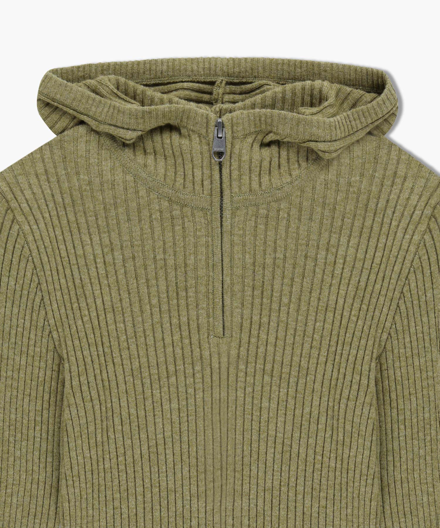 W BALCLAVA HOODIE SLIM KNIT