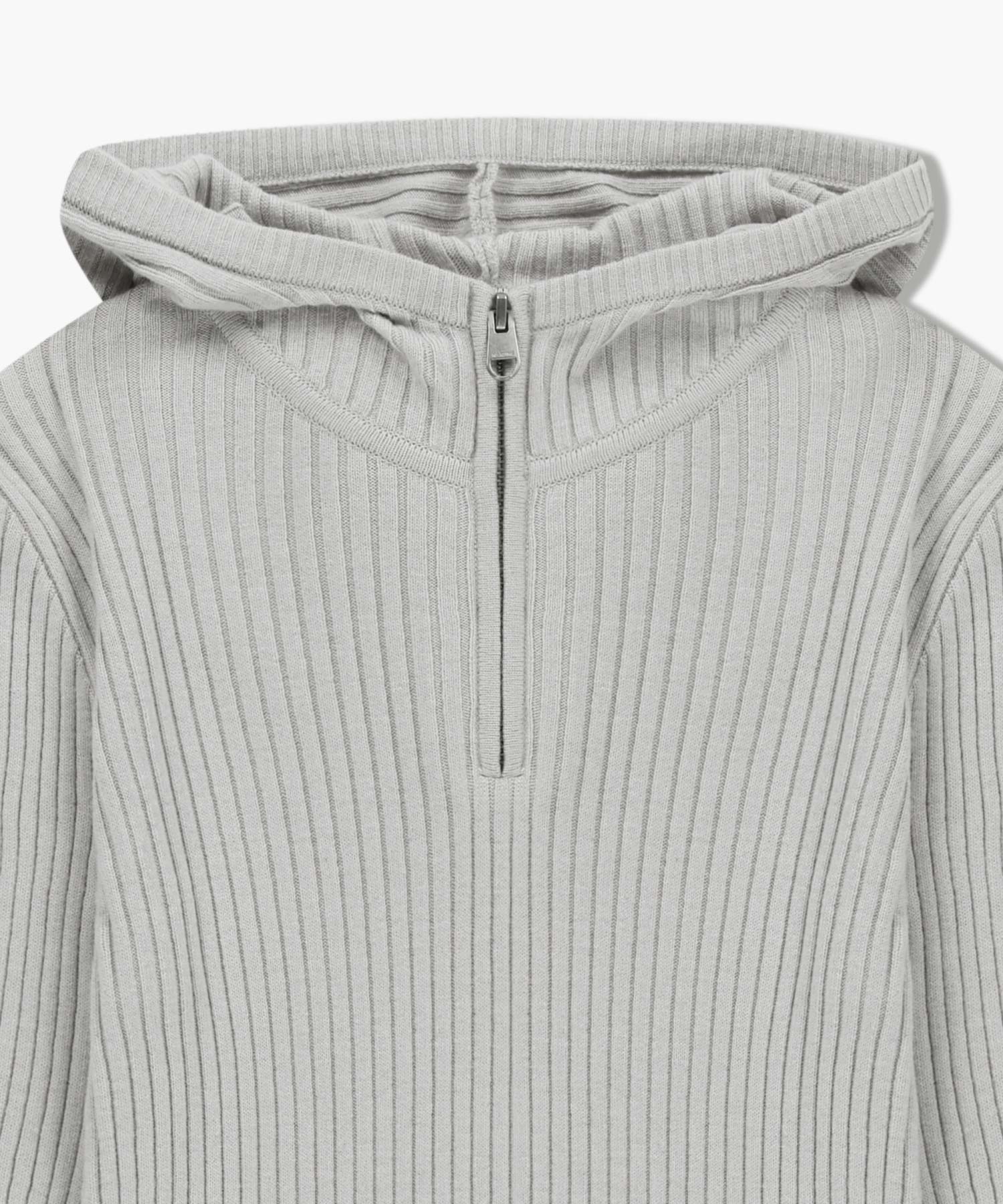 W BALCLAVA HOODIE SLIM KNIT
