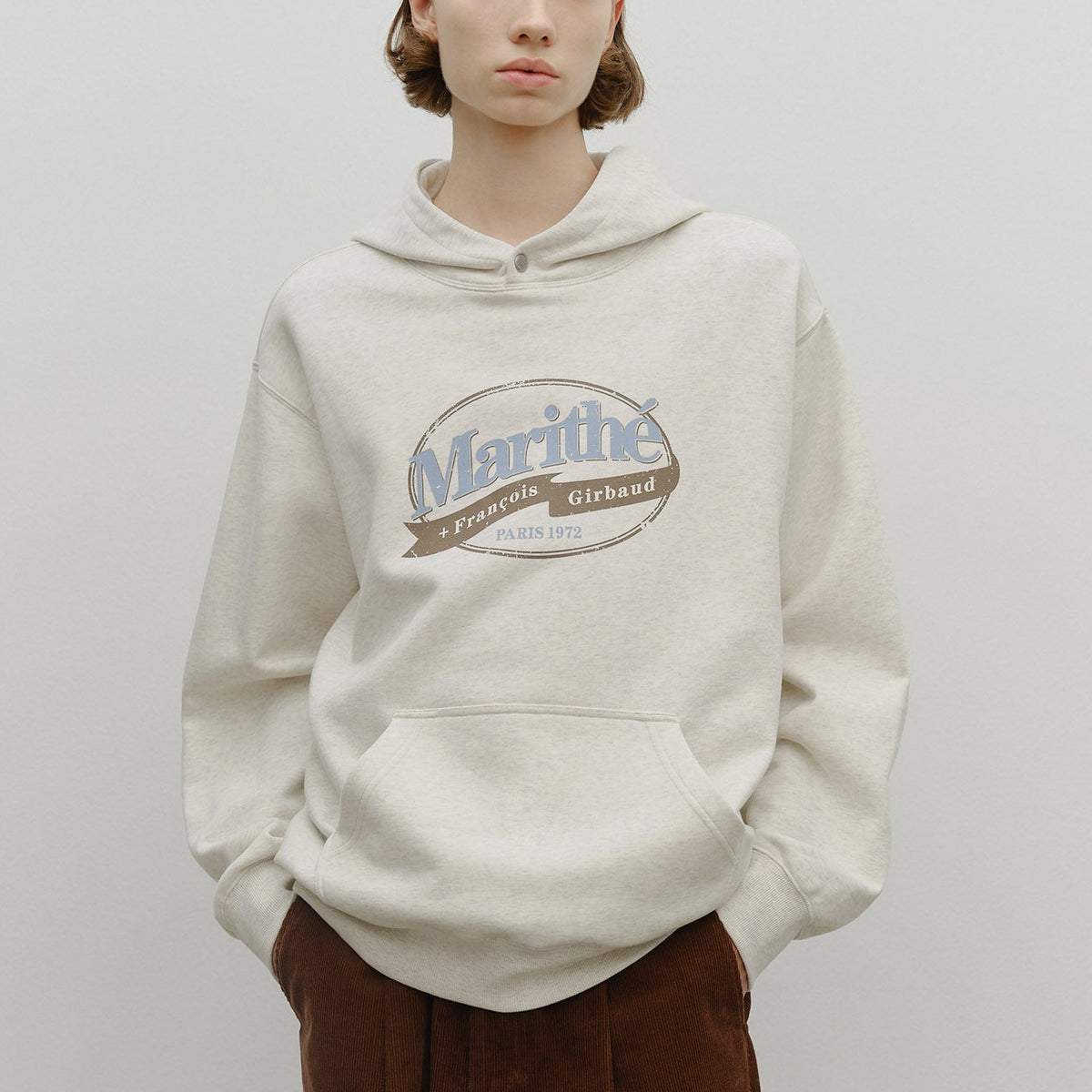 スタンプ　STAMP HOODIE VINTAGE STAMP GRAPHIC HOODIE (BRUSHED)