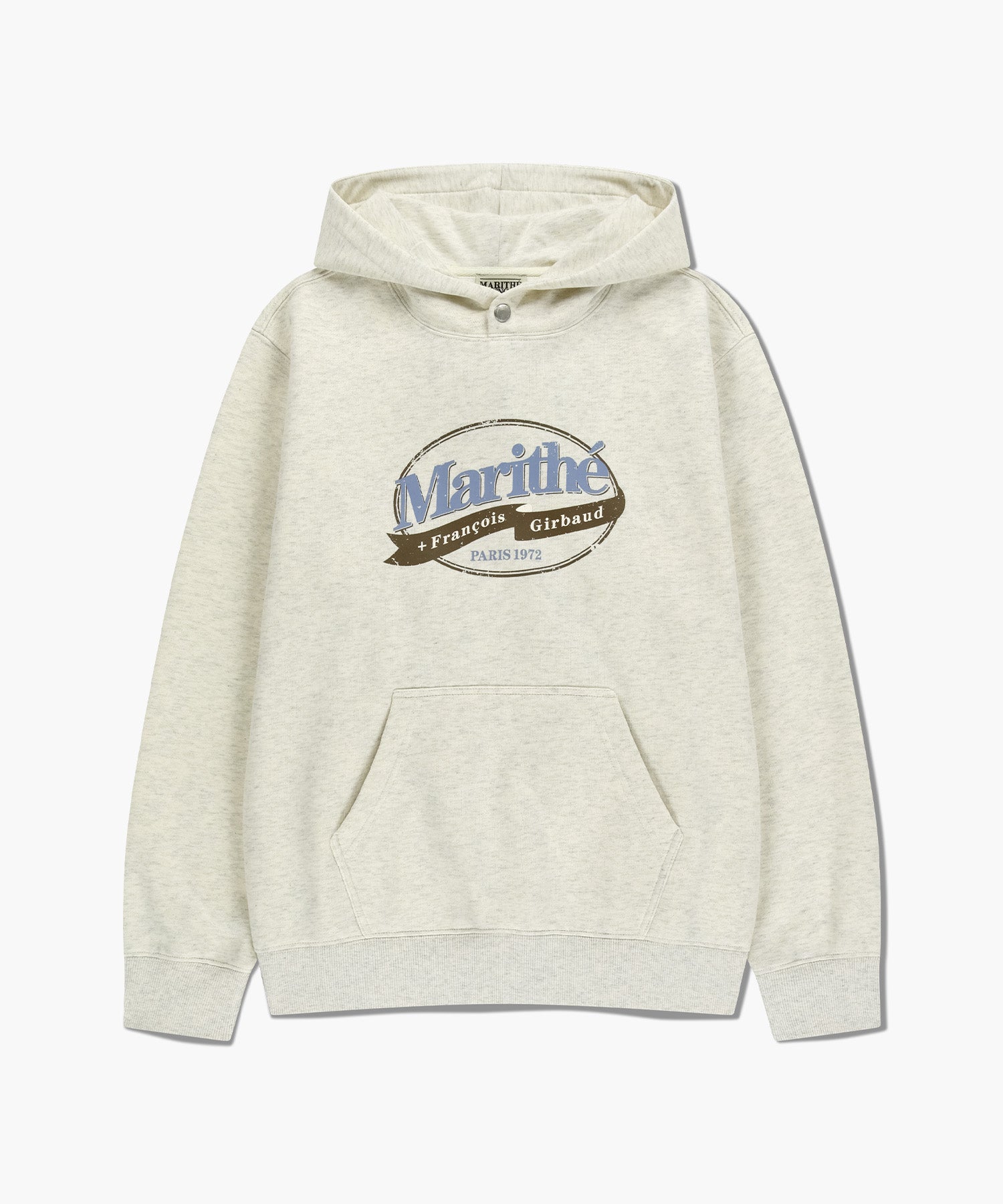 VINTAGE STAMP GRAPHIC HOODIE (BRUSHED)