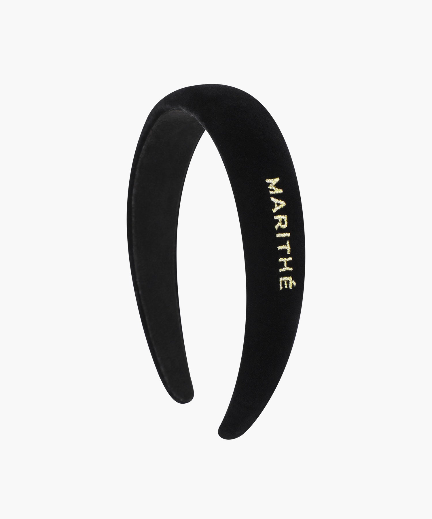 REGULAR LOGO VELVET HAIR BAND