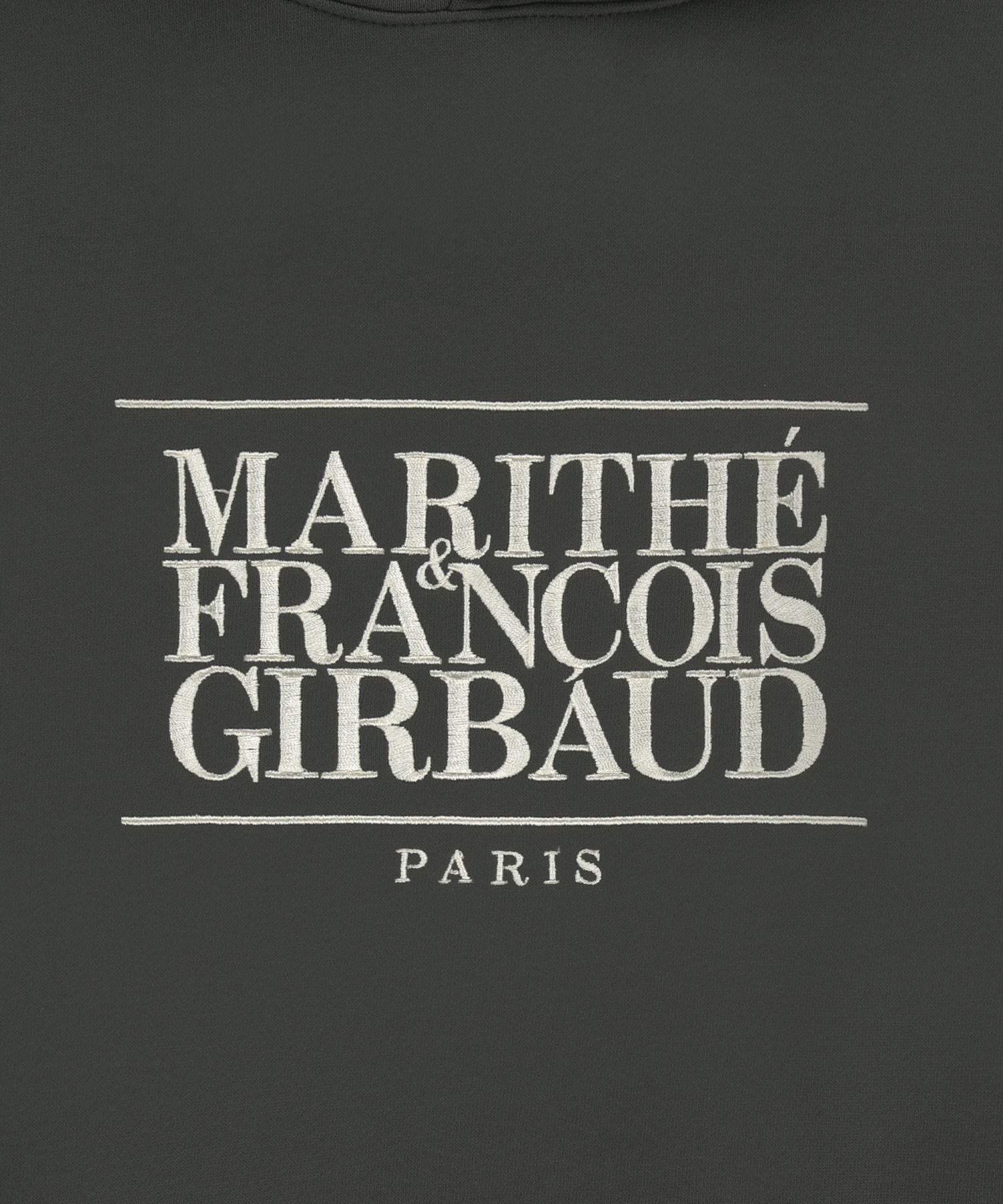 CLASSIC LOGO EMBROIDERY HOODIE (BRUSHED)