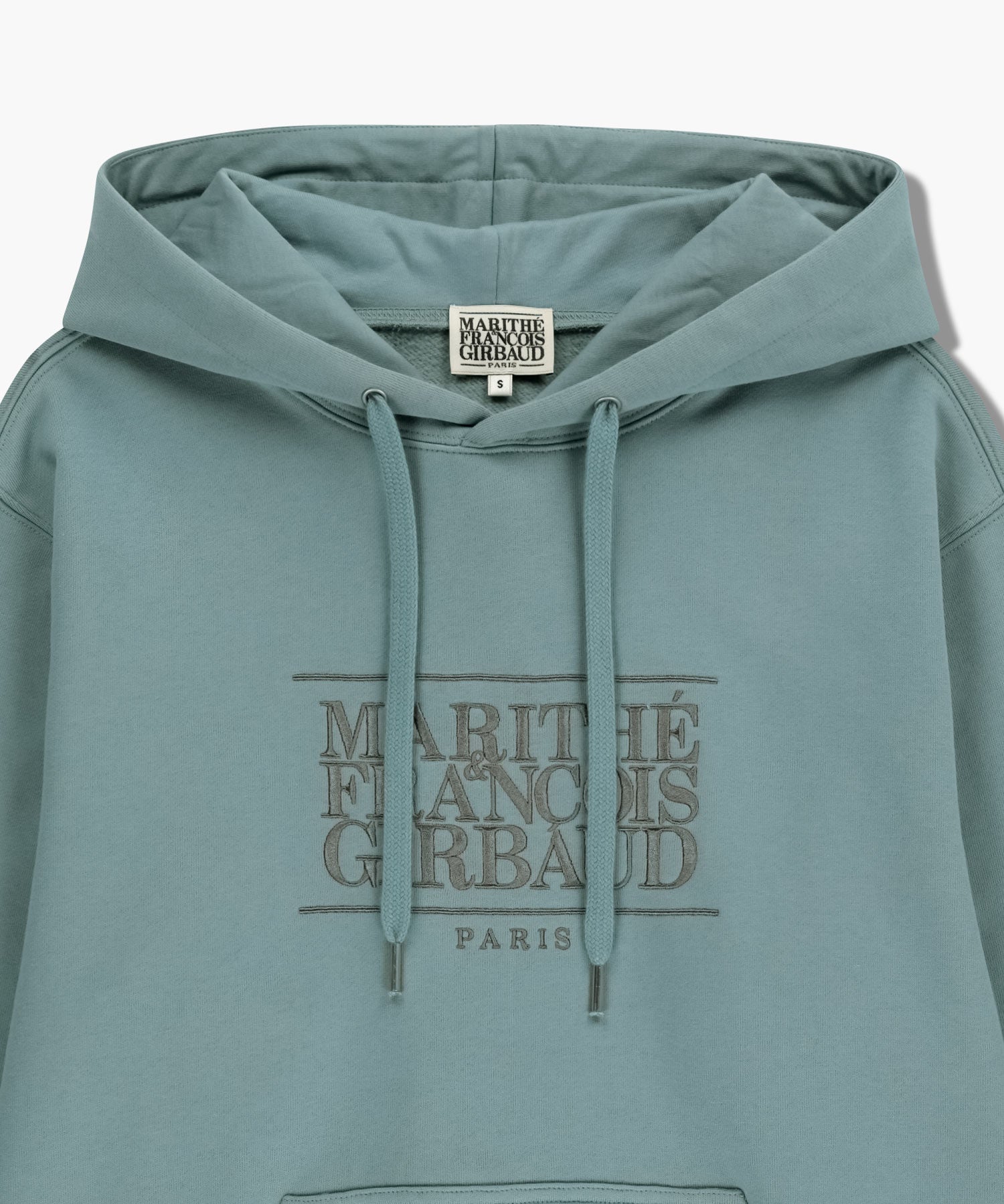 CLASSIC LOGO EMBROIDERY HOODIE (BRUSHED)