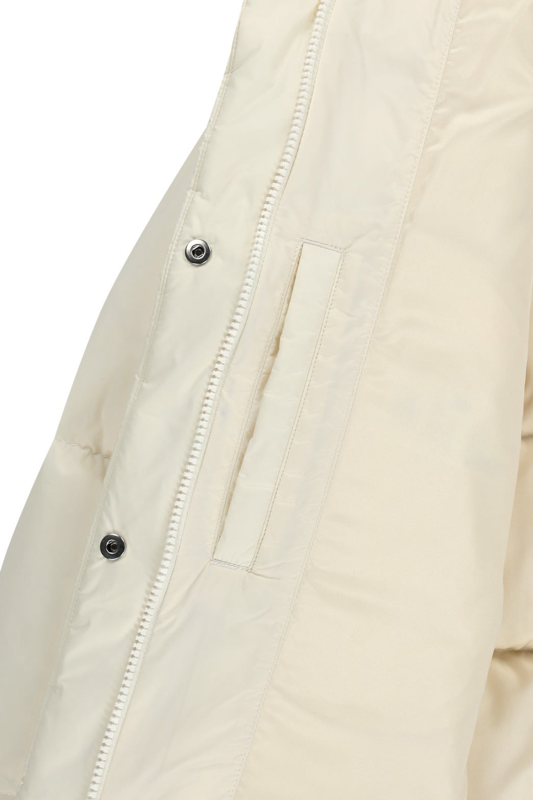 W BASIC CROP DOWN JACKET