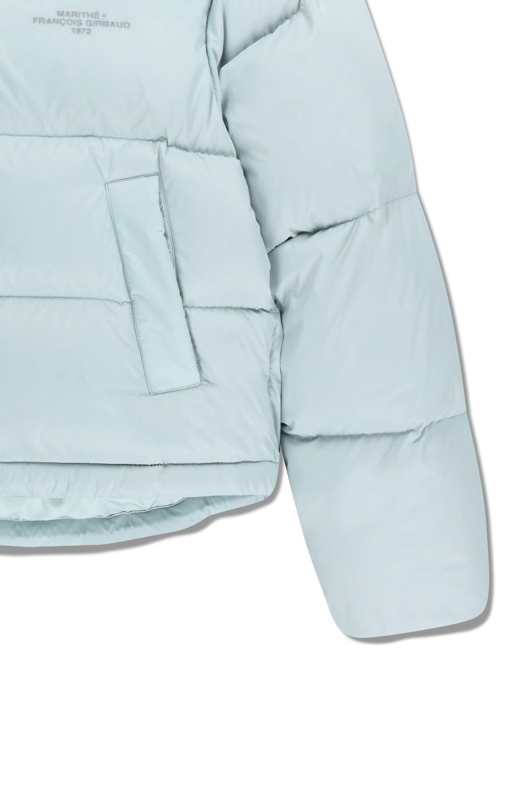 W BASIC CROP DOWN JACKET