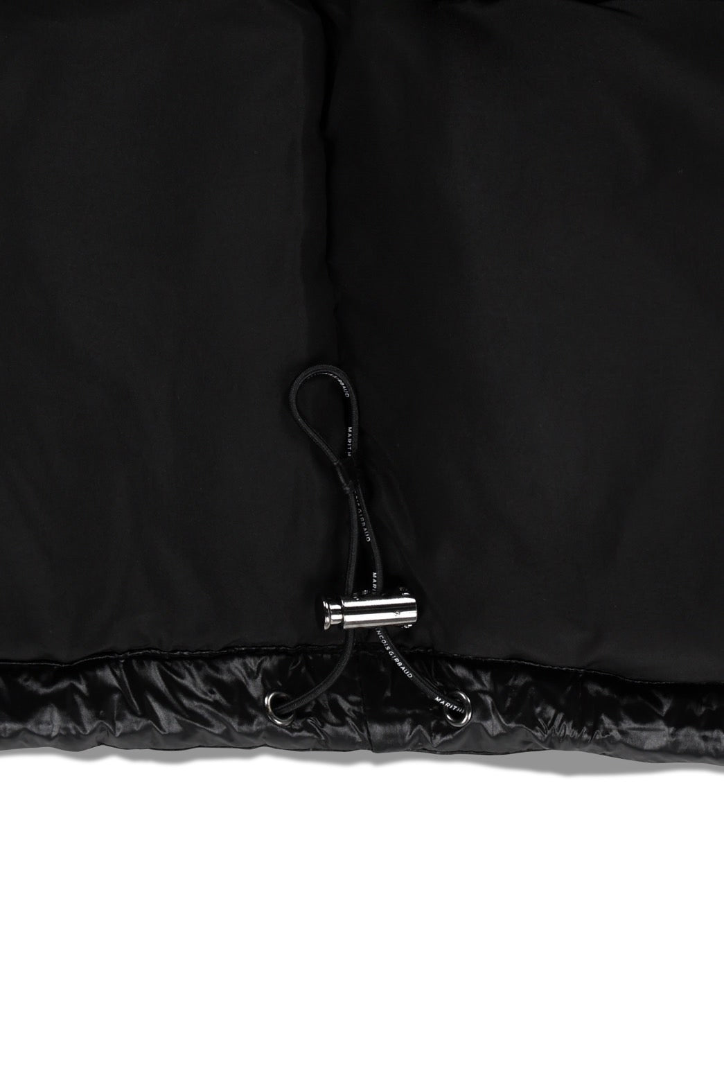 W GLOSSY CROP DOWN JACKET