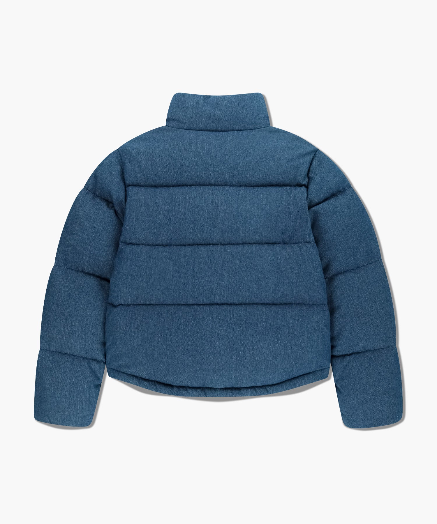 W DENIM CROP DOWN JACKET