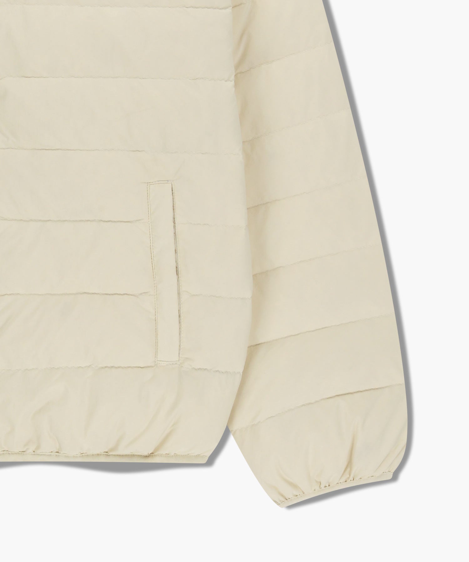 CLASSIC LOGO HOODED LIGHT DOWN JACKET