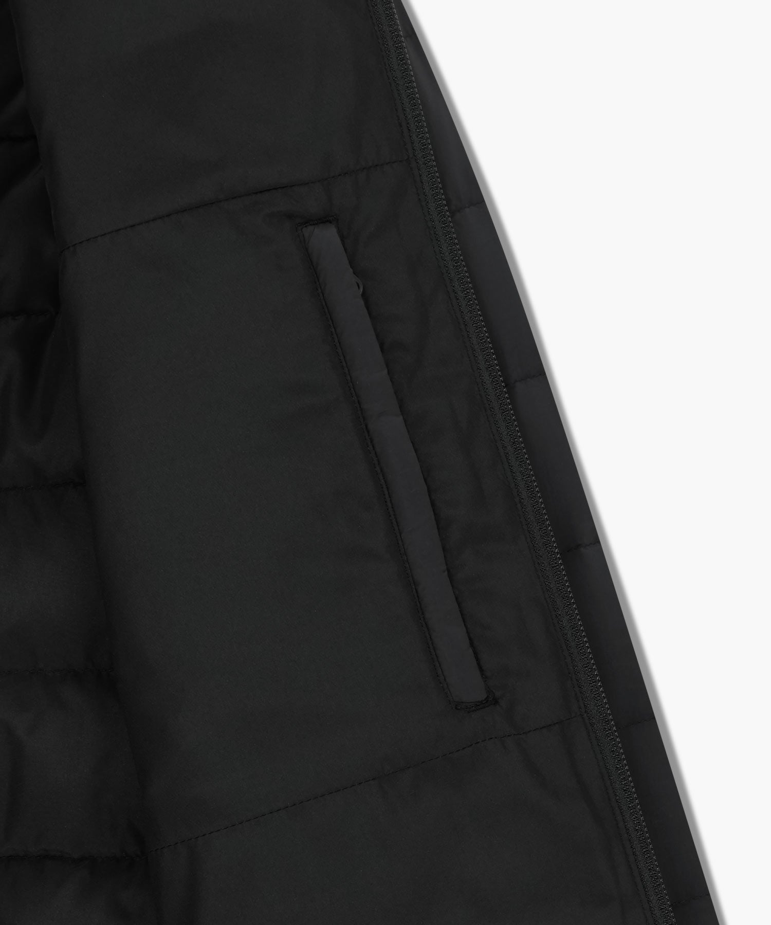 CLASSIC LOGO HOODED LIGHT DOWN JACKET