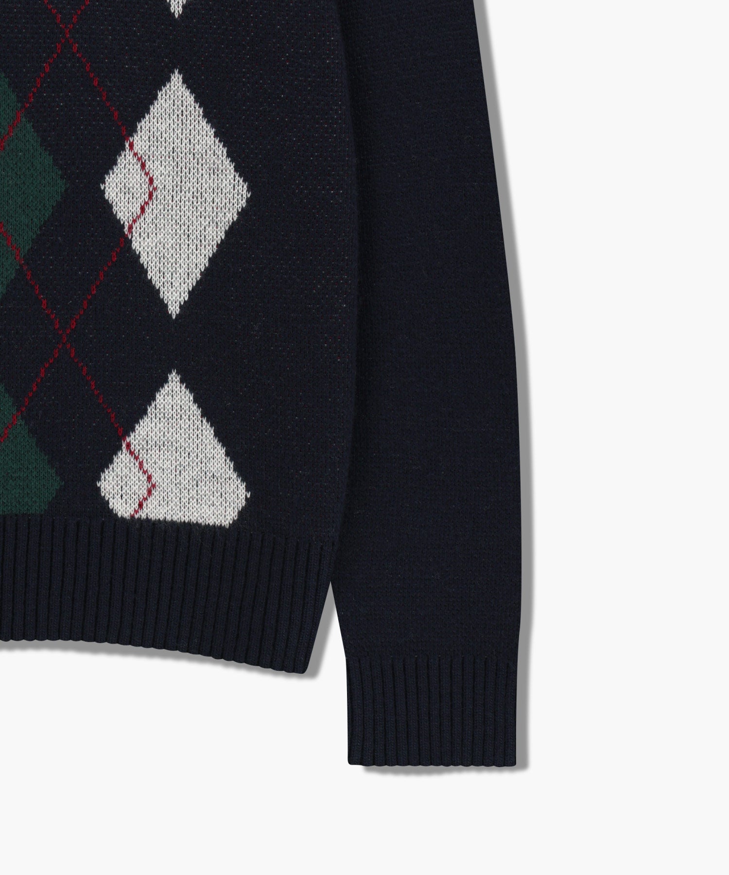ARGYLE JQD KNIT PULLOVER