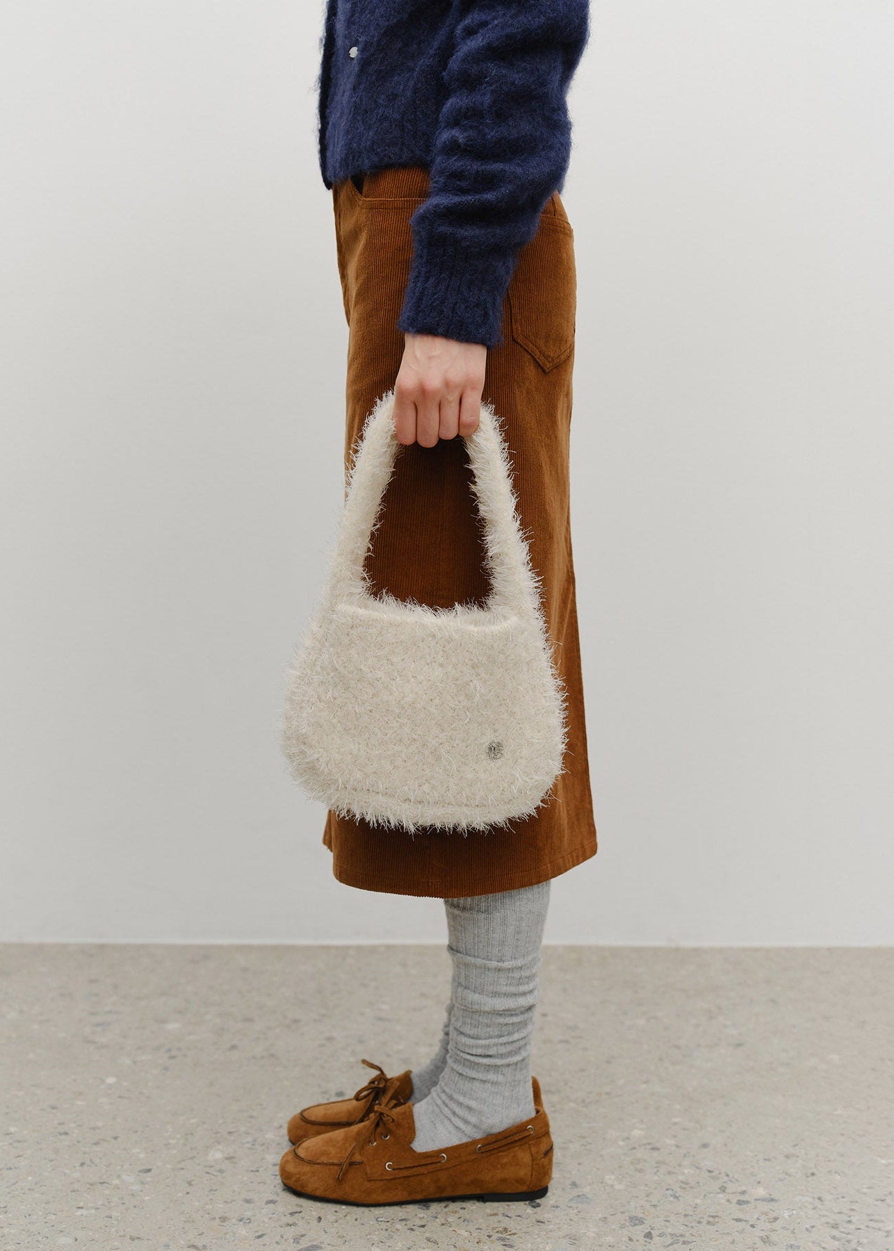 CLASSIC LOGO MINI KNIT BAG