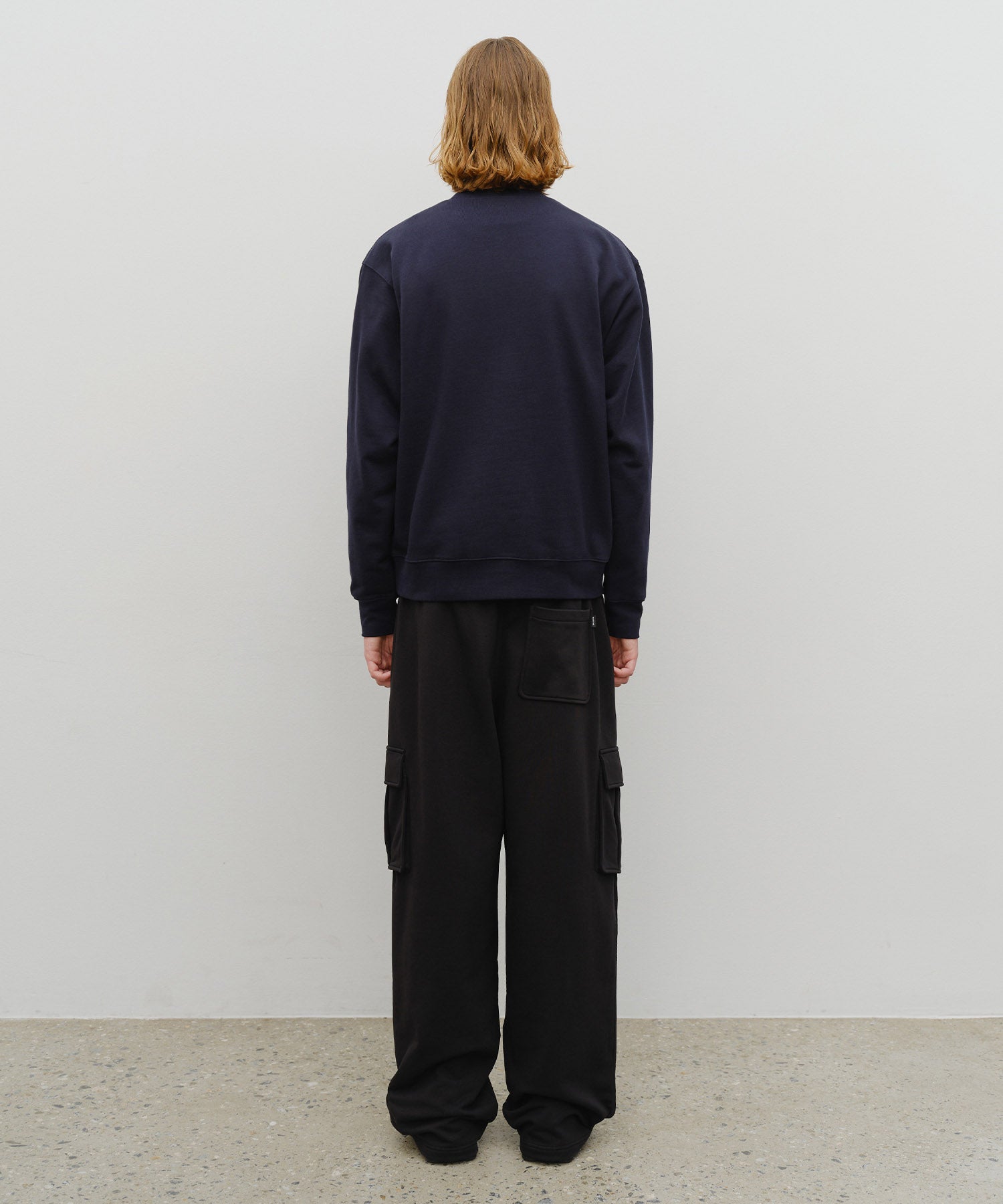 CLASSIC LOGO ONE TUCK CARGO SWEAT PANTS