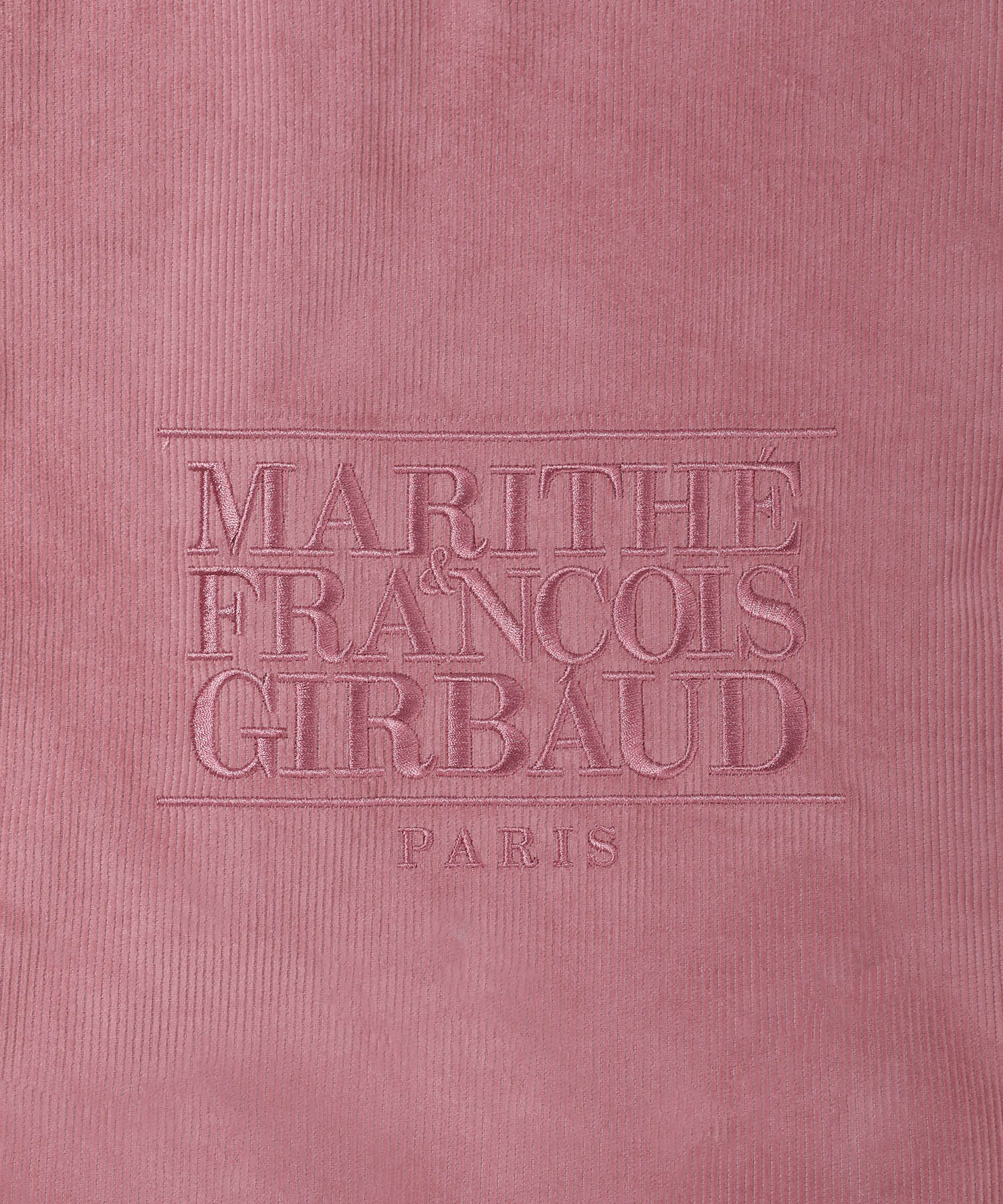 CLASSIC LOGO CORDUROY SHOULDER BAG