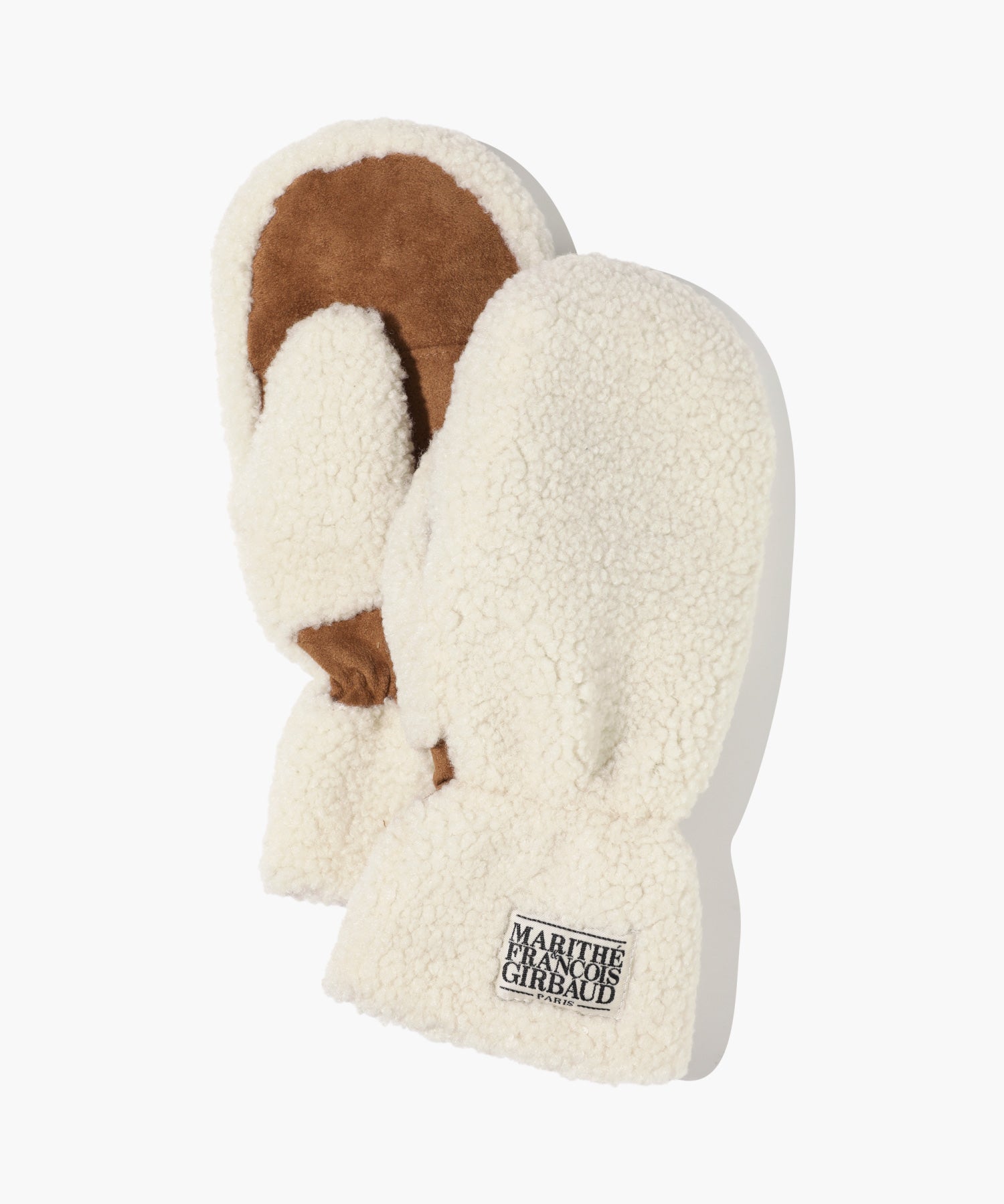 CLASSIC LOGO FUR MITTENS