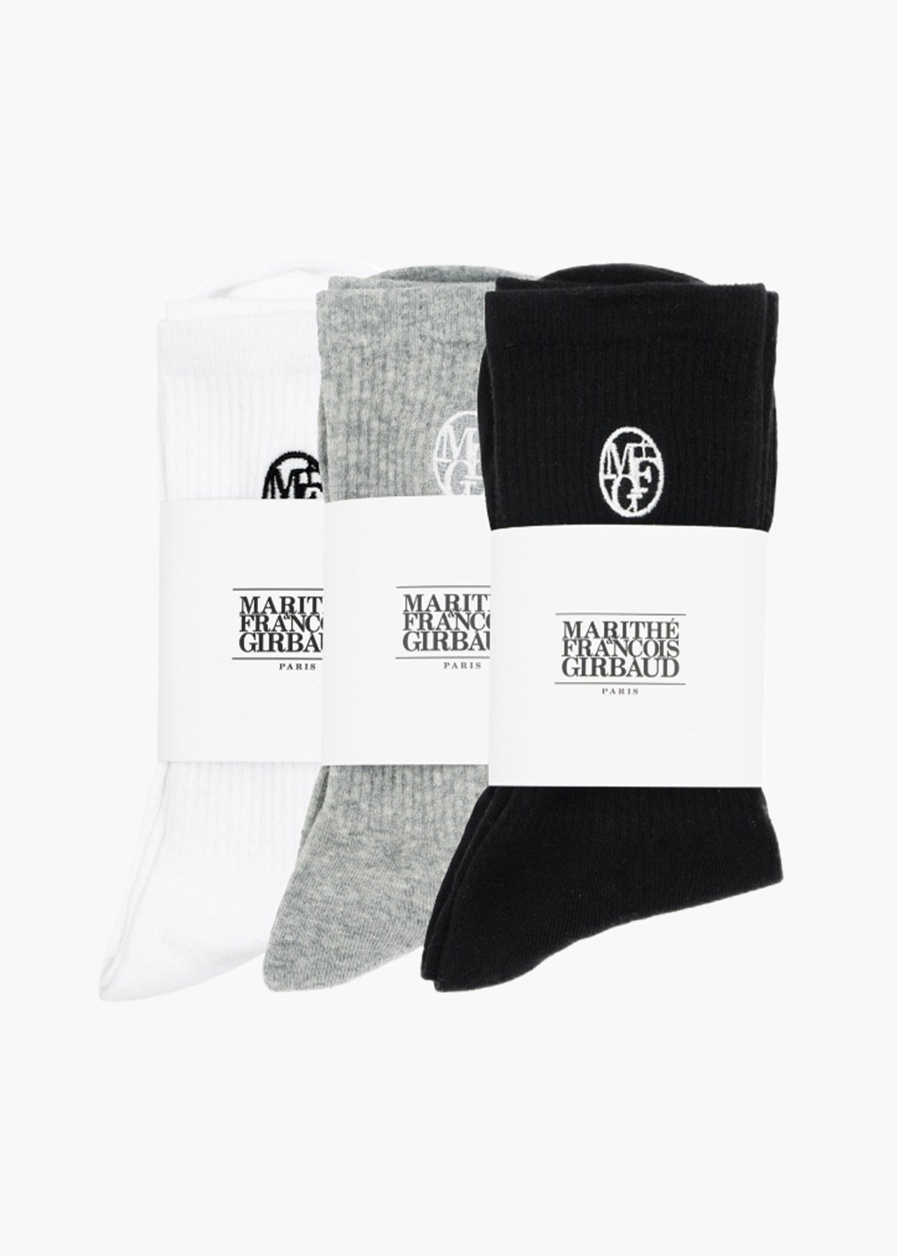 3PACK EMBROIDERY SOCKS