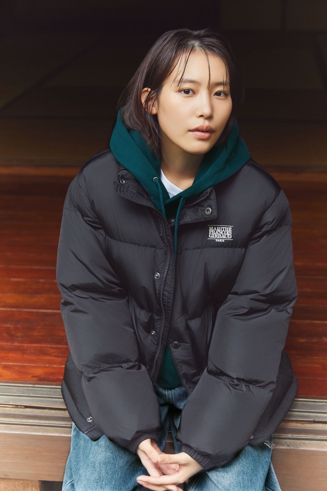 CLASSIC LOGO DOWN JACKET