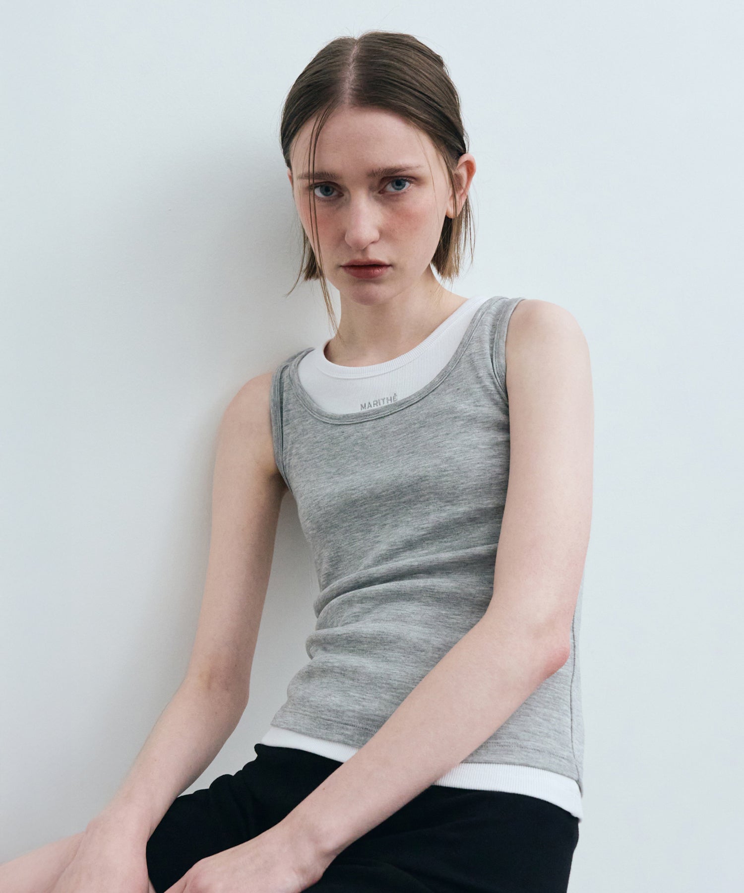W LAYERED SLEEVELESS