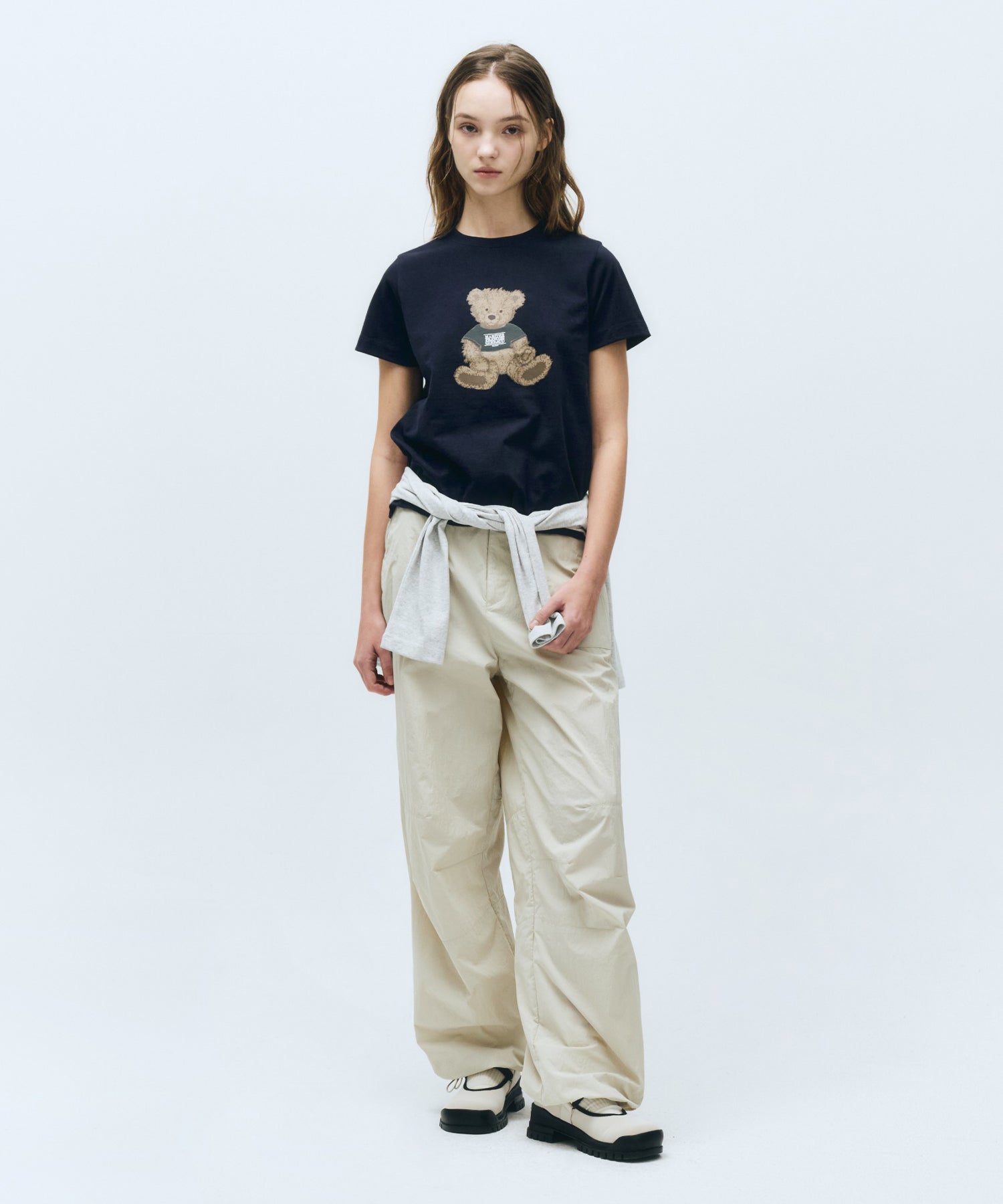 W DOODLE BEAR TEE
