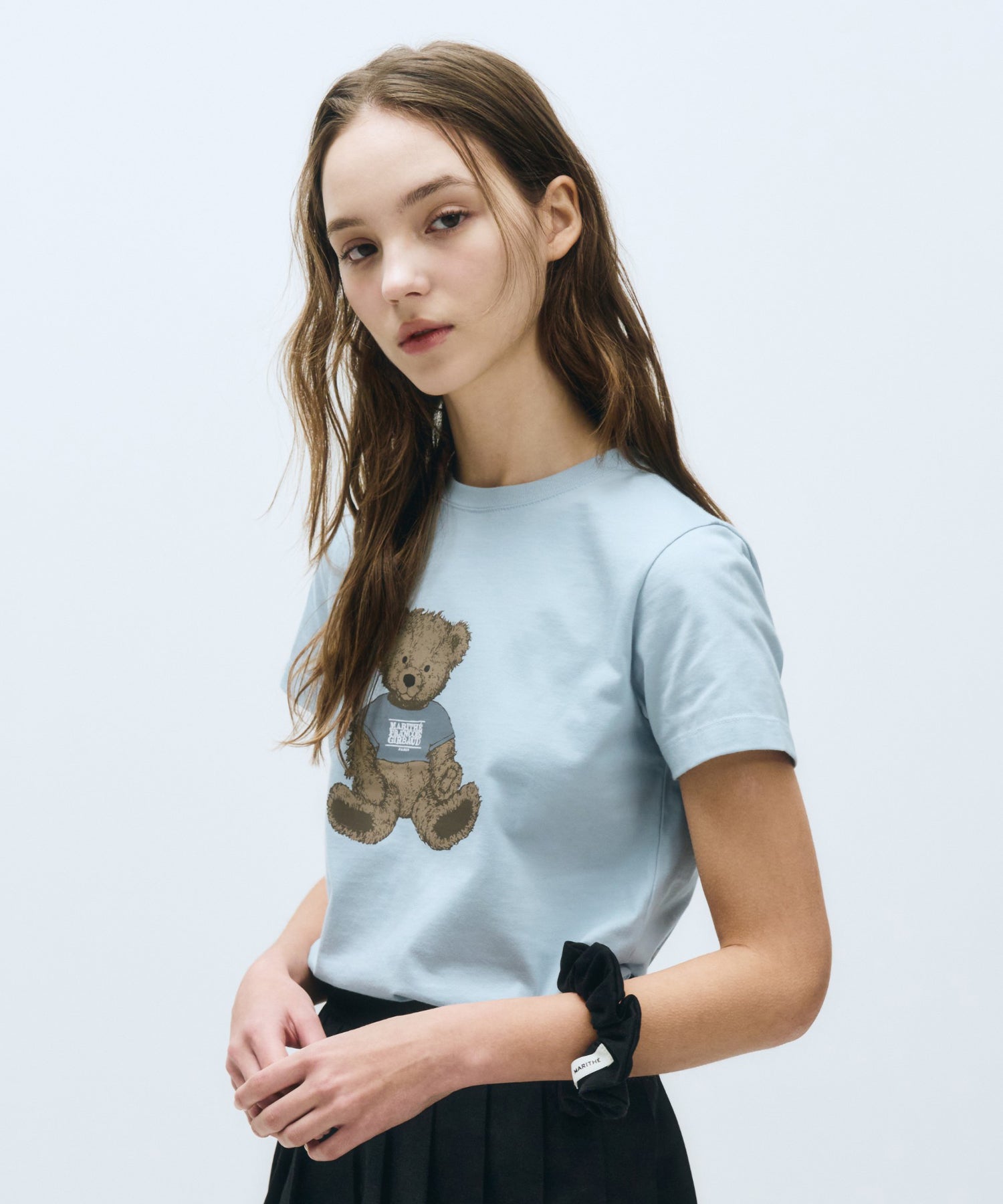 W DOODLE BEAR TEE