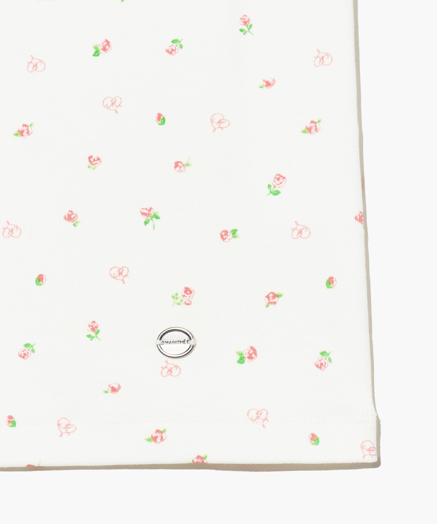 W FLOWER CROP SLEEVELESS TEE