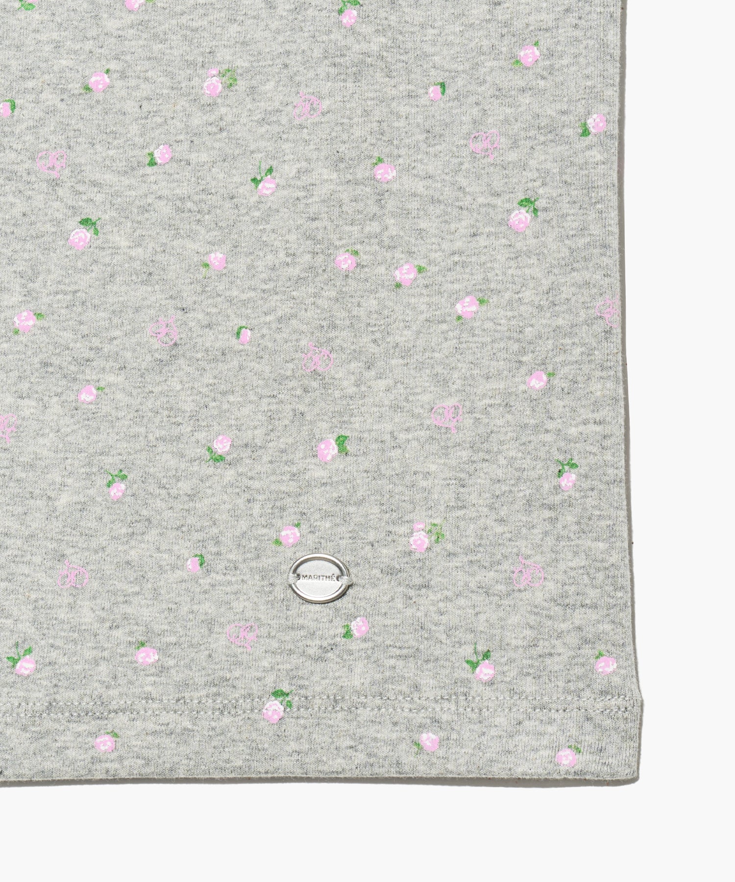 W FLOWER CROP SLEEVELESS TEE