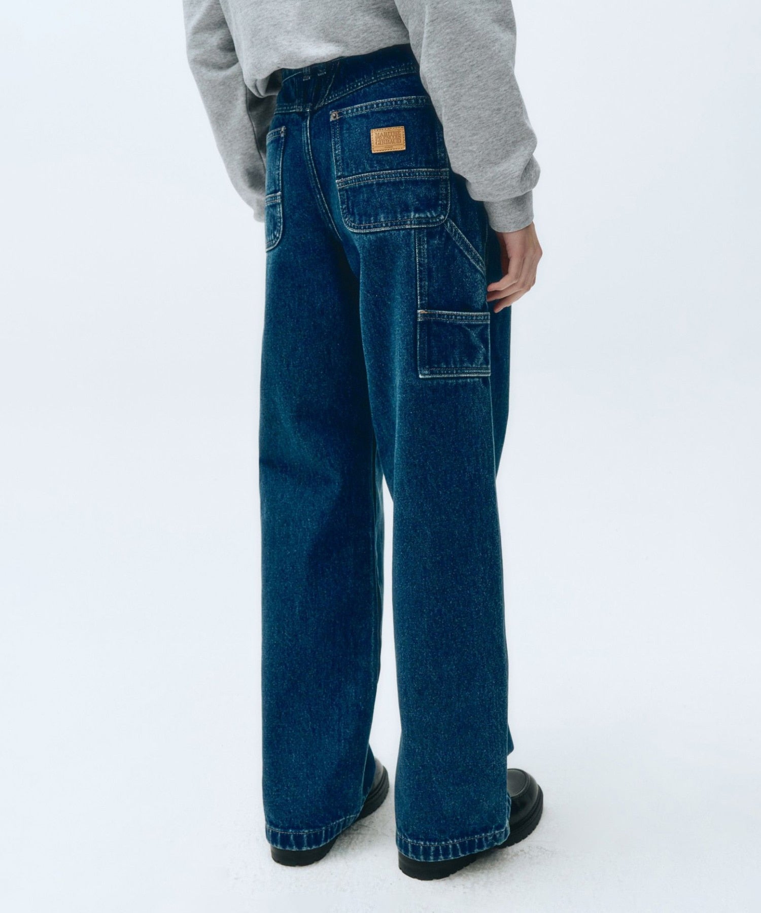 W CARPENTER DENIM PANTS