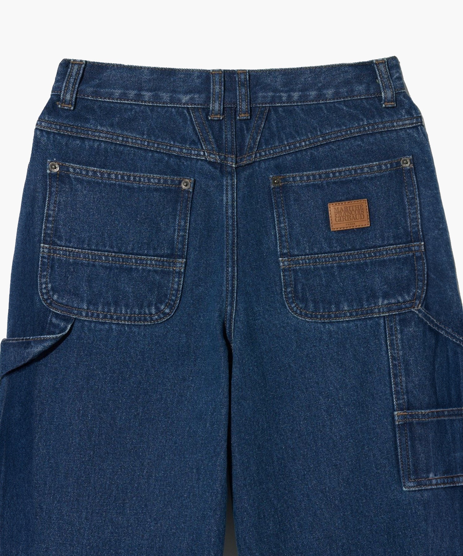 W CARPENTER DENIM PANTS