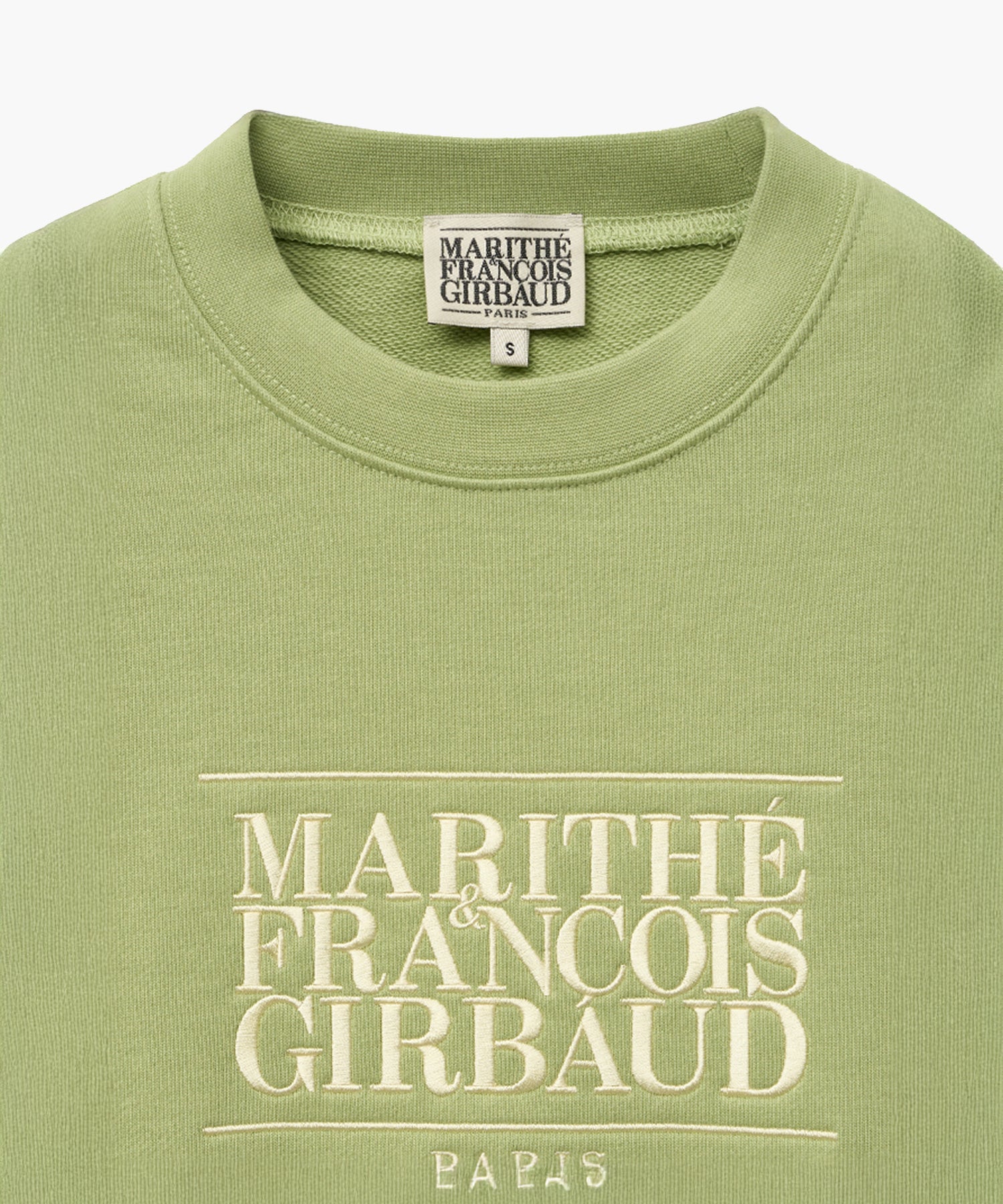 W CLASSIC LOGO CROP SWEATSHIRT