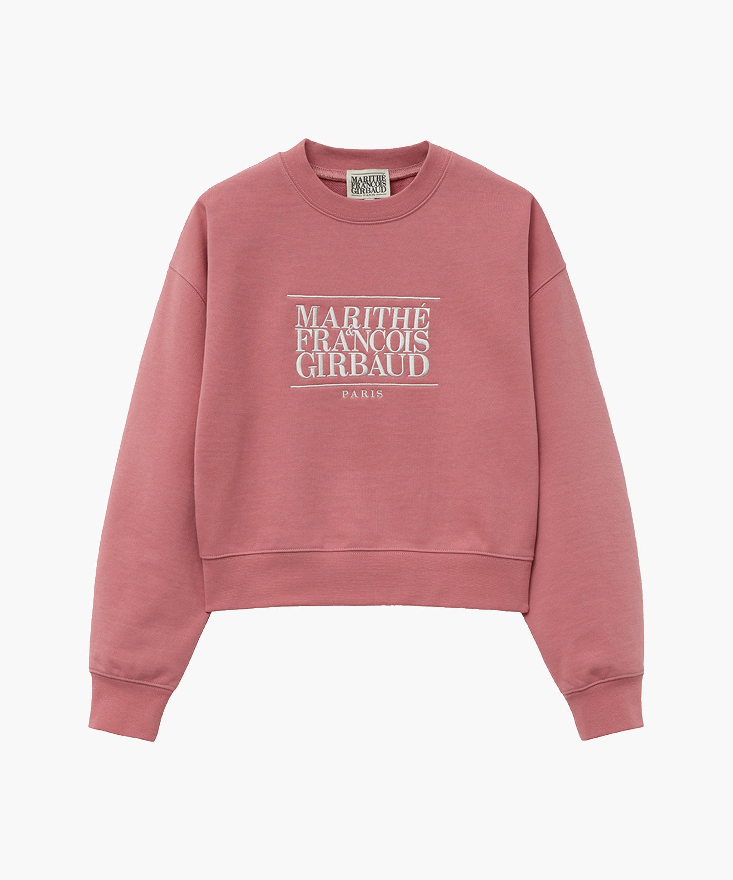 W CLASSIC LOGO CROP SWEATSHIRT
