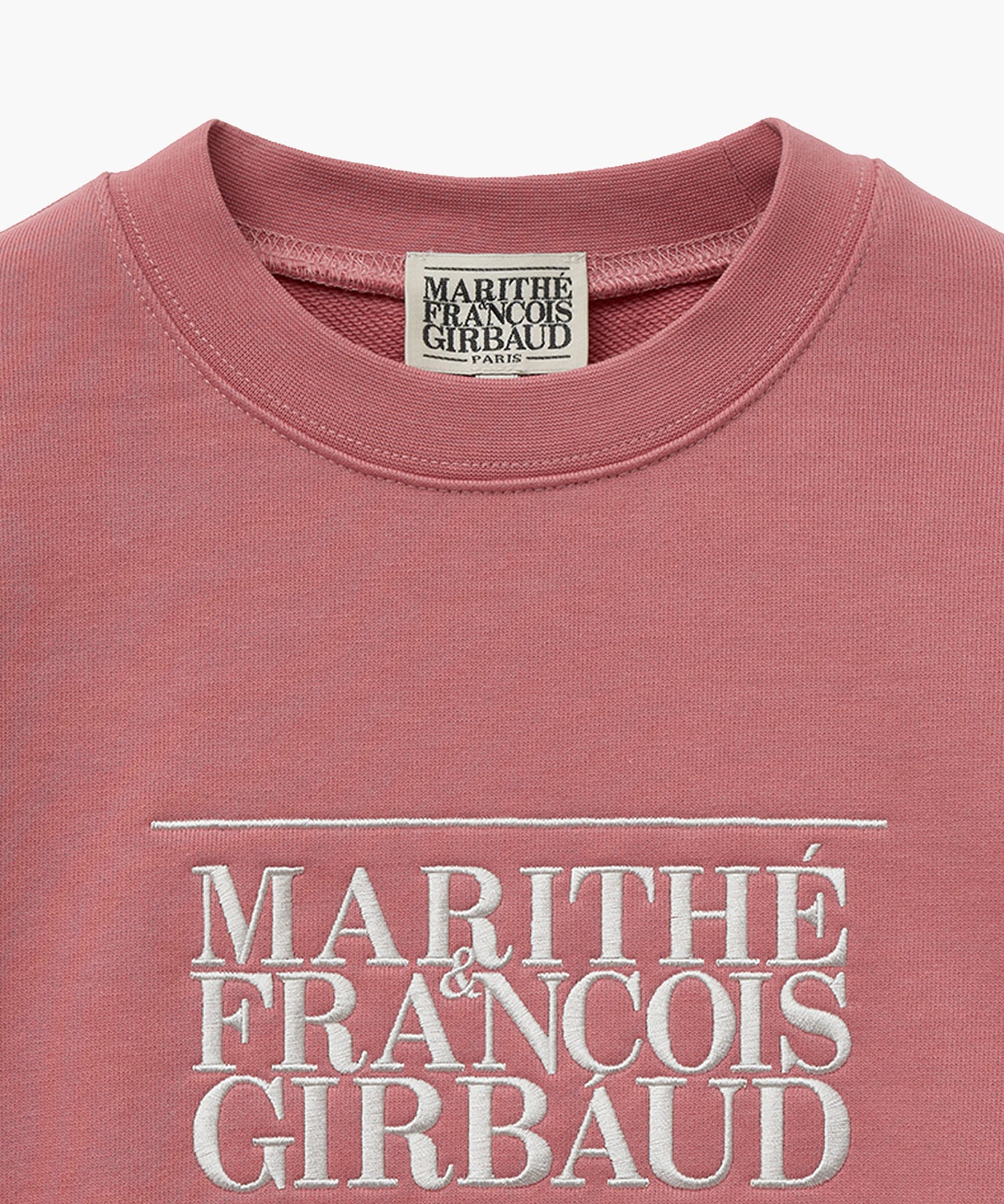 W CLASSIC LOGO CROP SWEATSHIRT