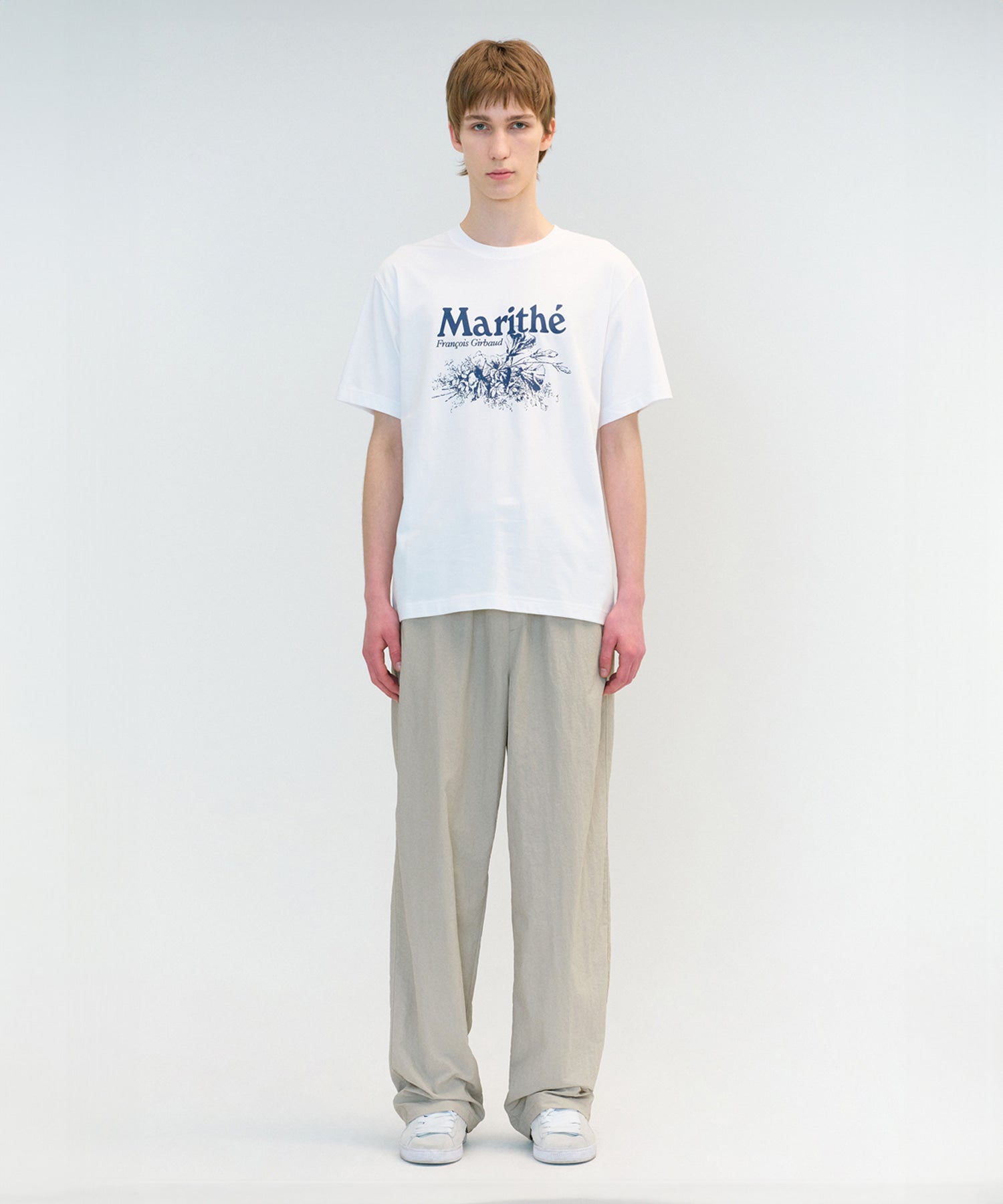 マリテフランソワジルボーフラワープリント ツーピース FLOWER TEE