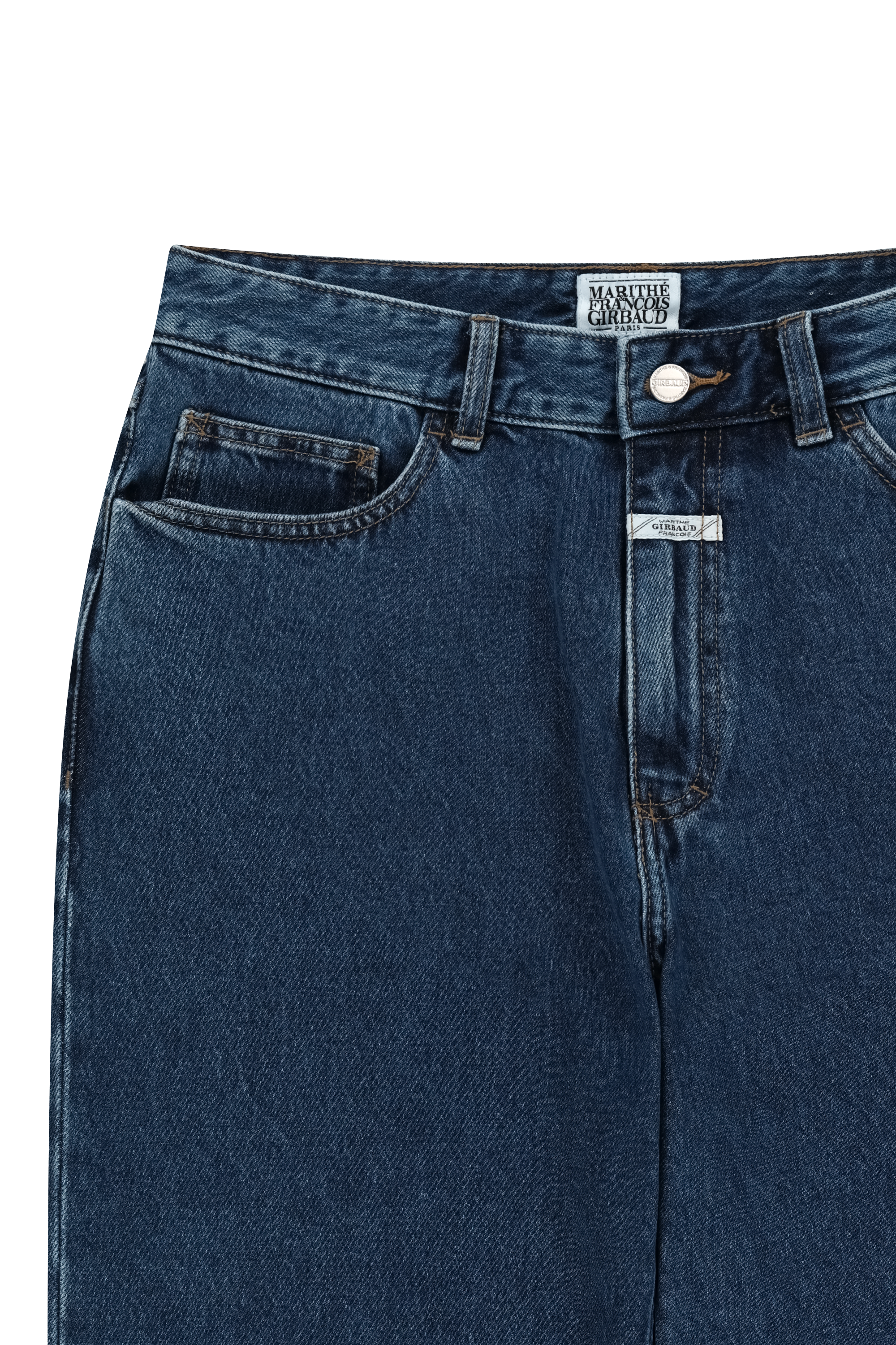 M SLIM STRAIGHT DENIM PANTS