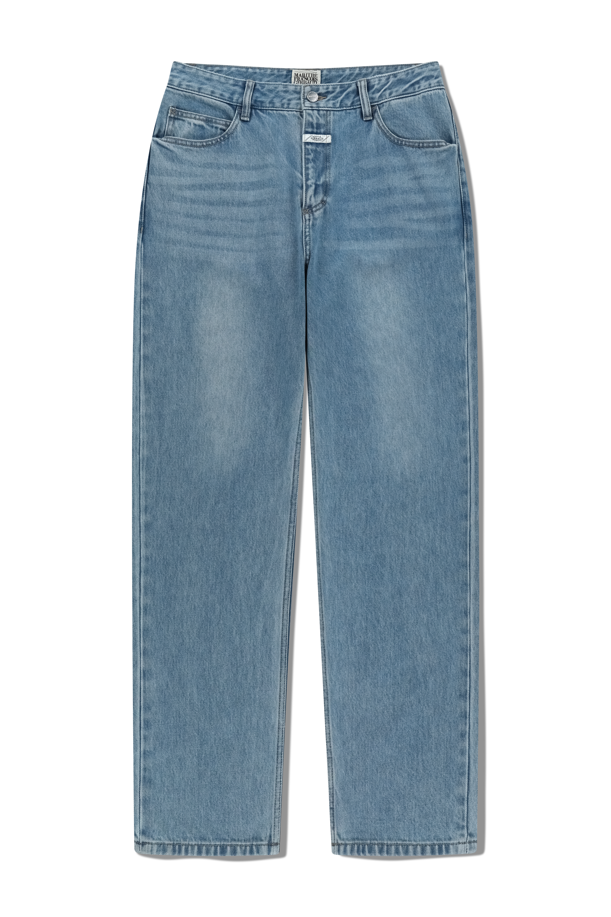 M SLIM STRAIGHT DENIM PANTS