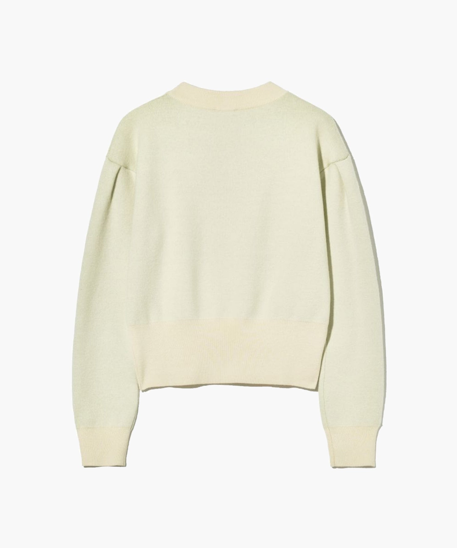 W CLASSIC LOGO CROP KNIT