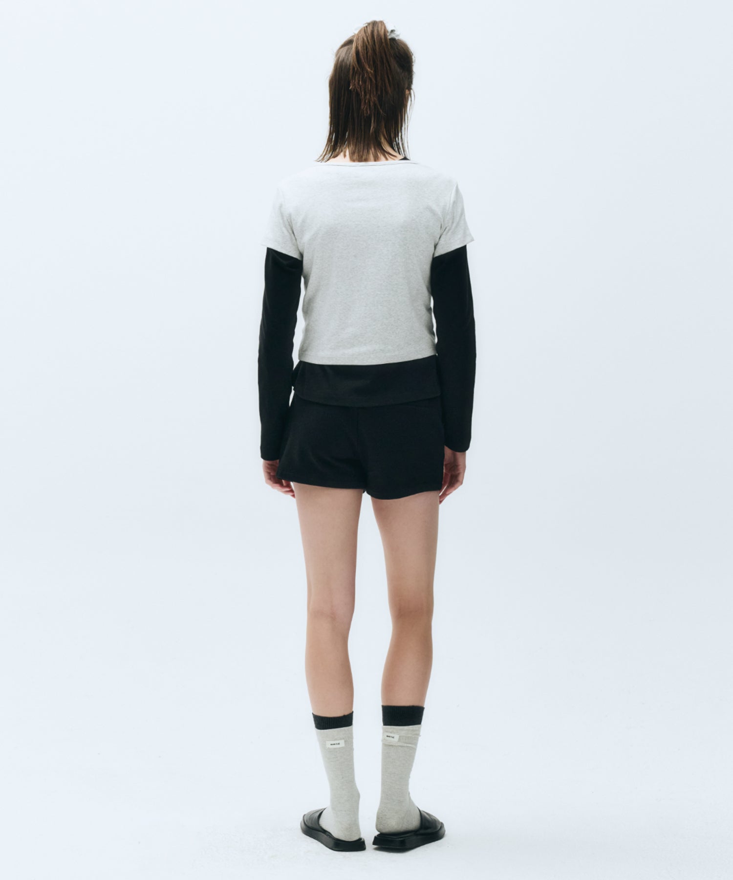 W BASIC SWEAT SHORTS