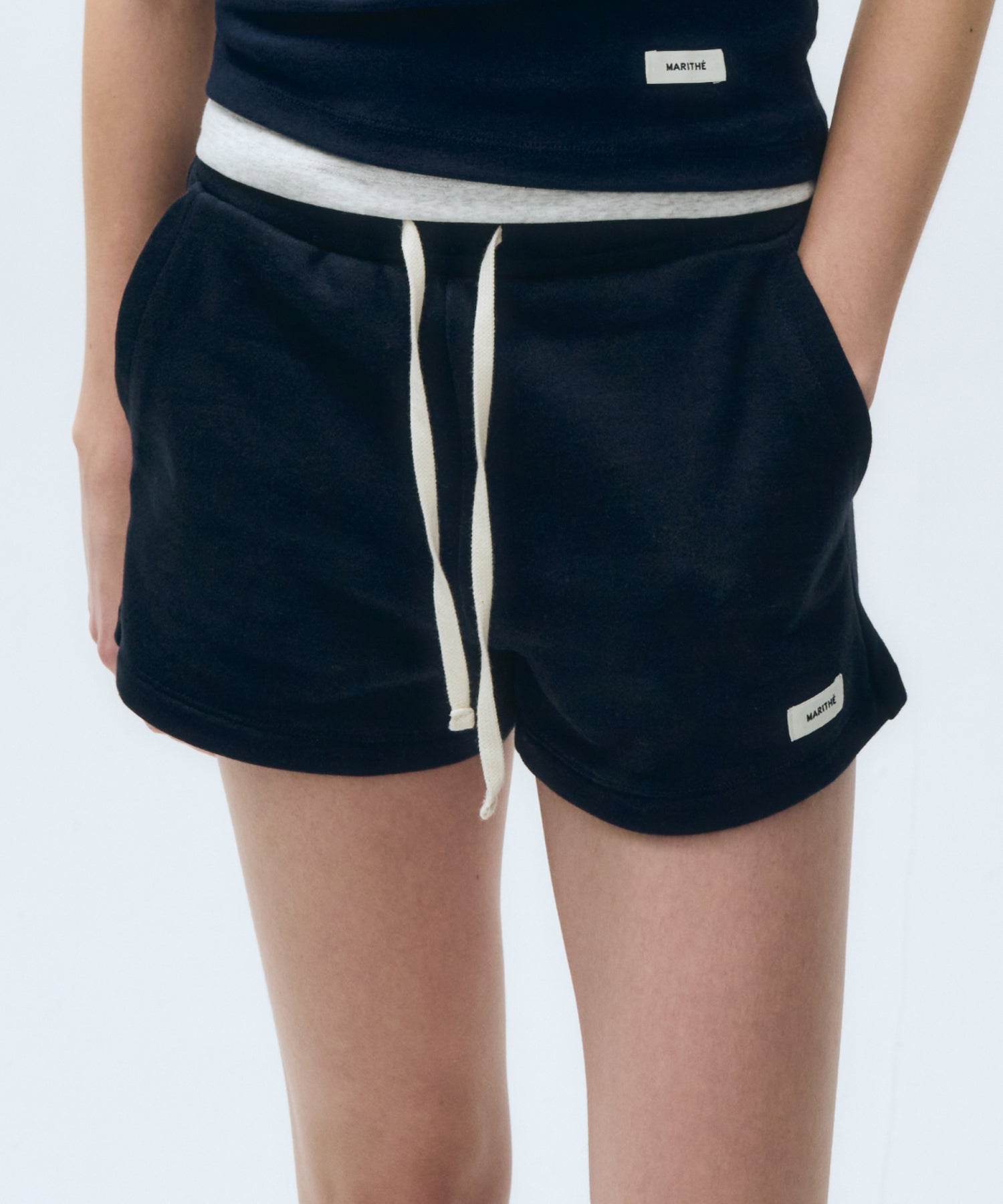 W BASIC SWEAT SHORTS