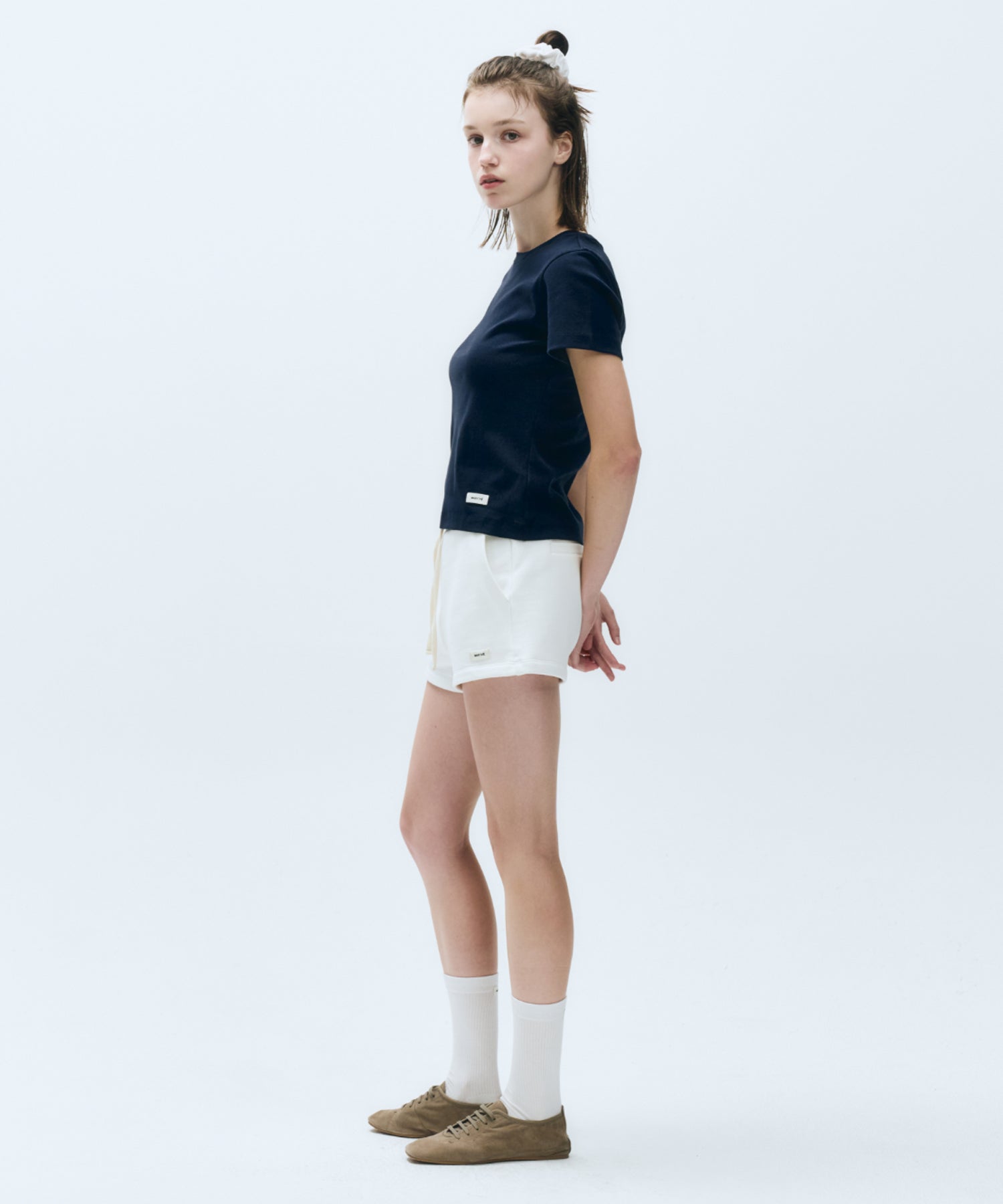 W BASIC SWEAT SHORTS