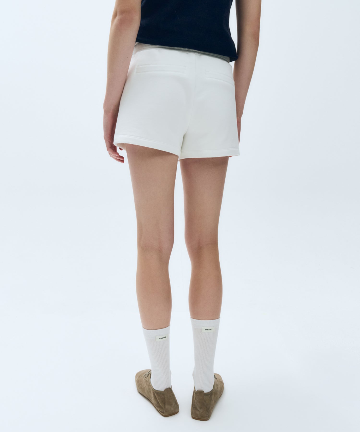 W BASIC SWEAT SHORTS