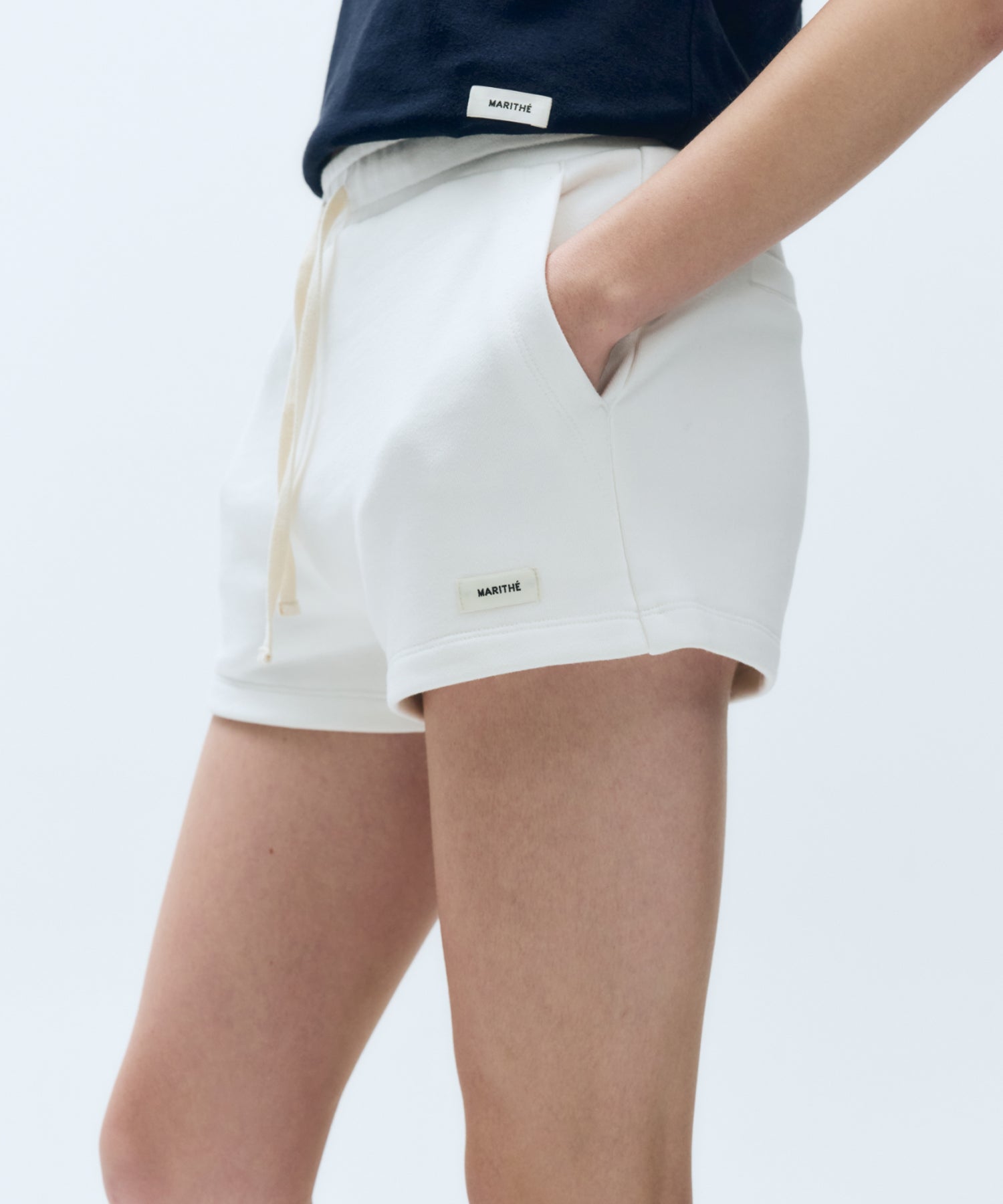 W BASIC SWEAT SHORTS