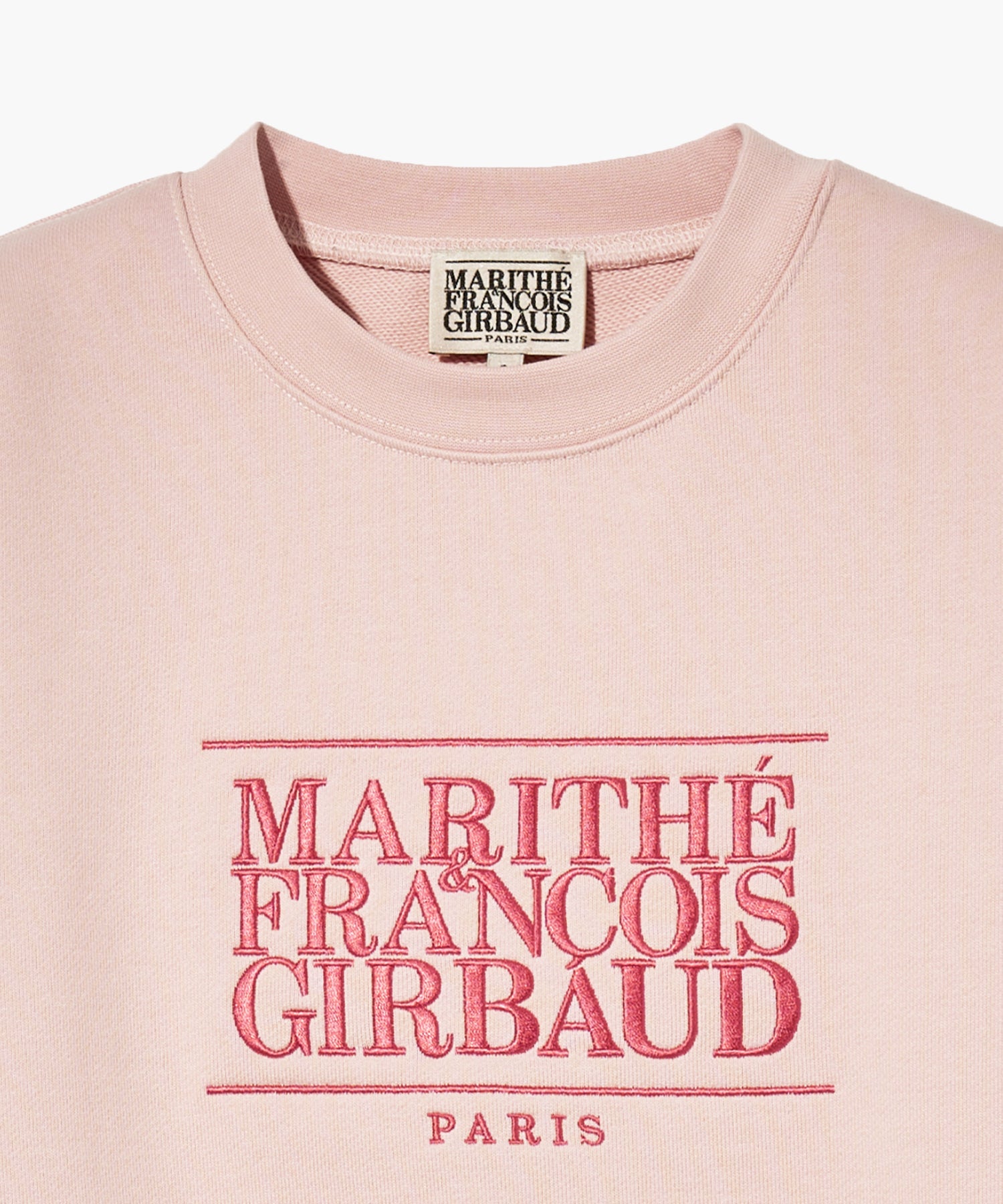 W CLASSIC LOGO CROP SWEATSHIRT