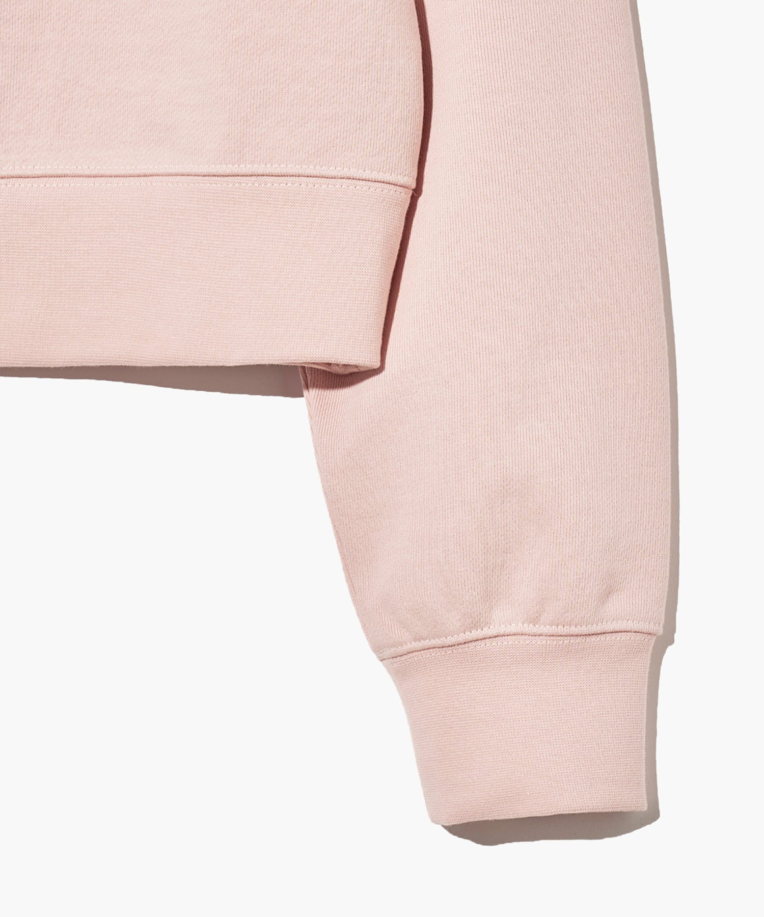 W CLASSIC LOGO CROP SWEATSHIRT