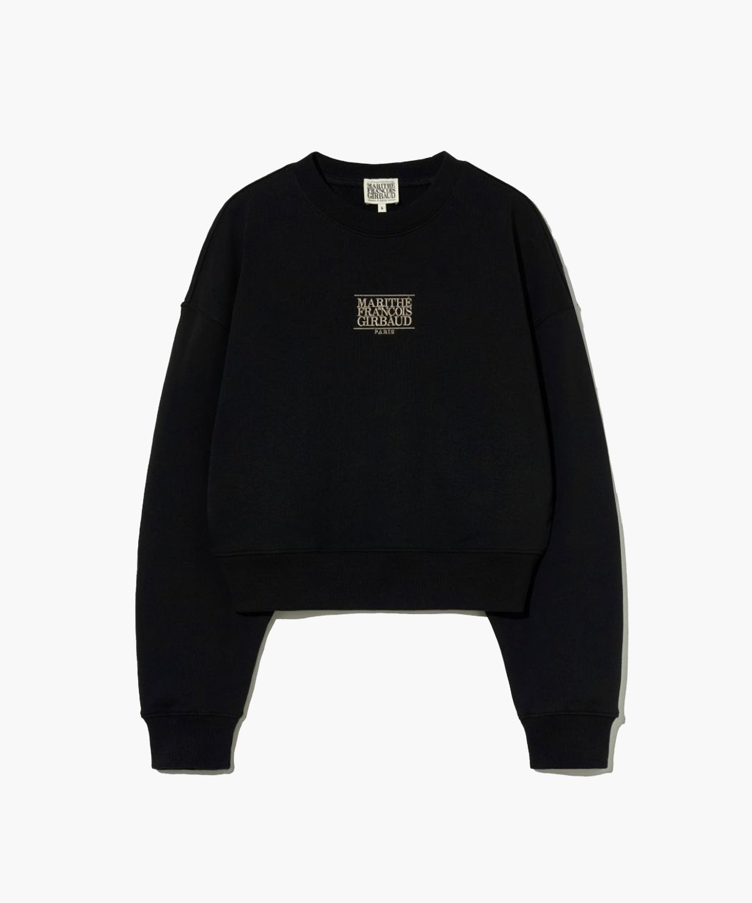 W SMALL CLASSIC LOGO CROP SWEATSHIRT