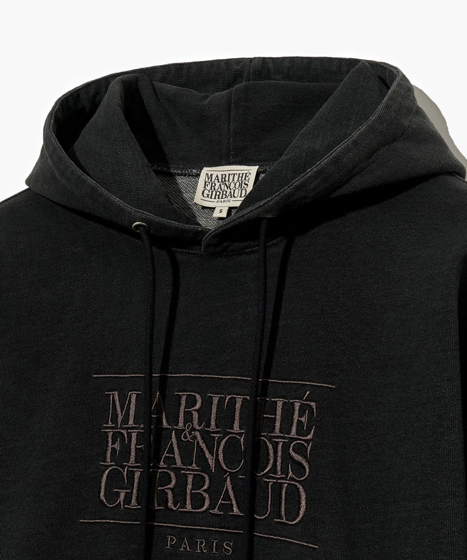 MARITHE + FRANCOIS GIRBAUD ピーコート　ダークウェア CLASSIC LOGO DYEING HOODIE