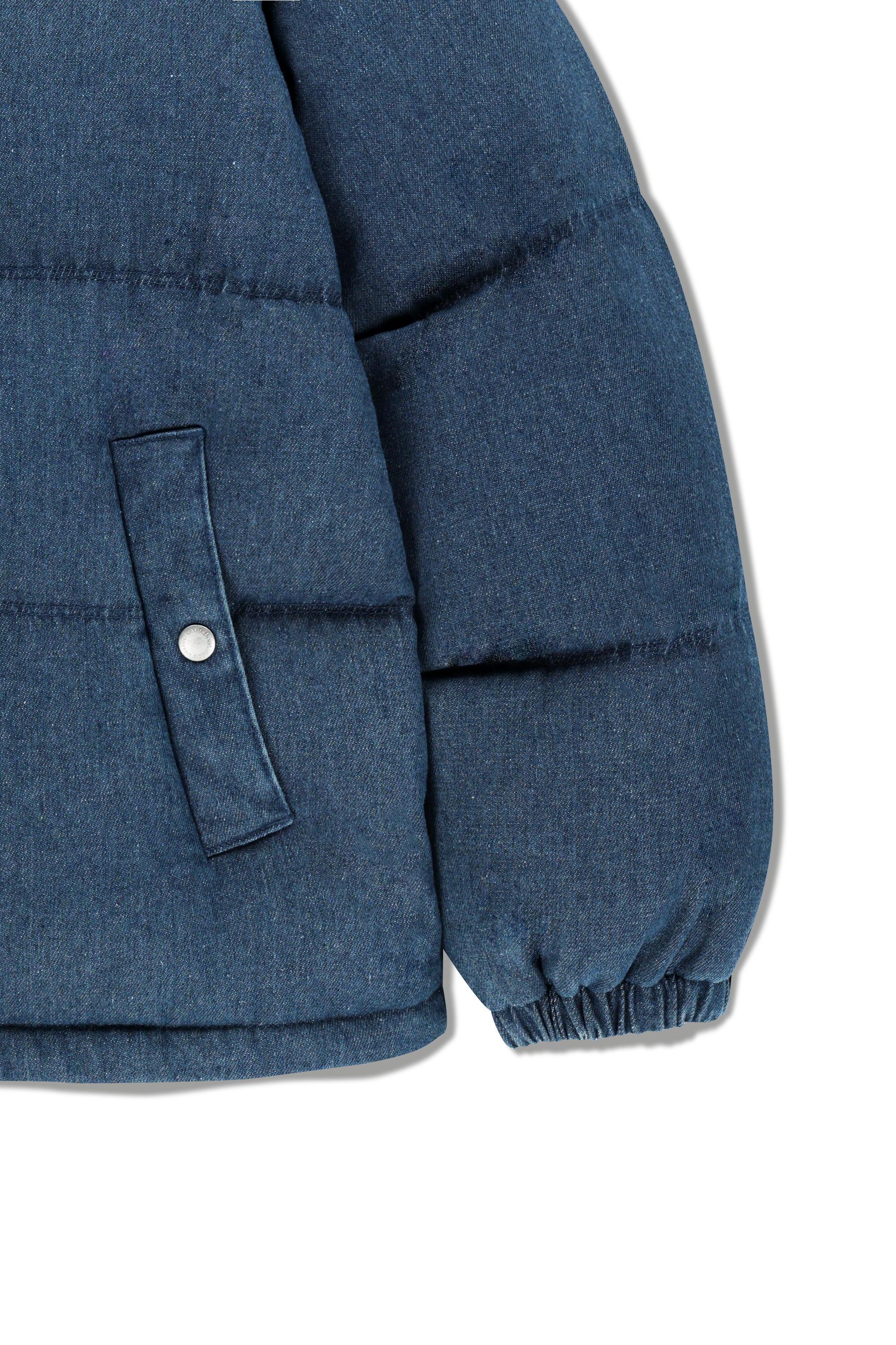 CLASSIC LOGO DENIM DOWN JACKET