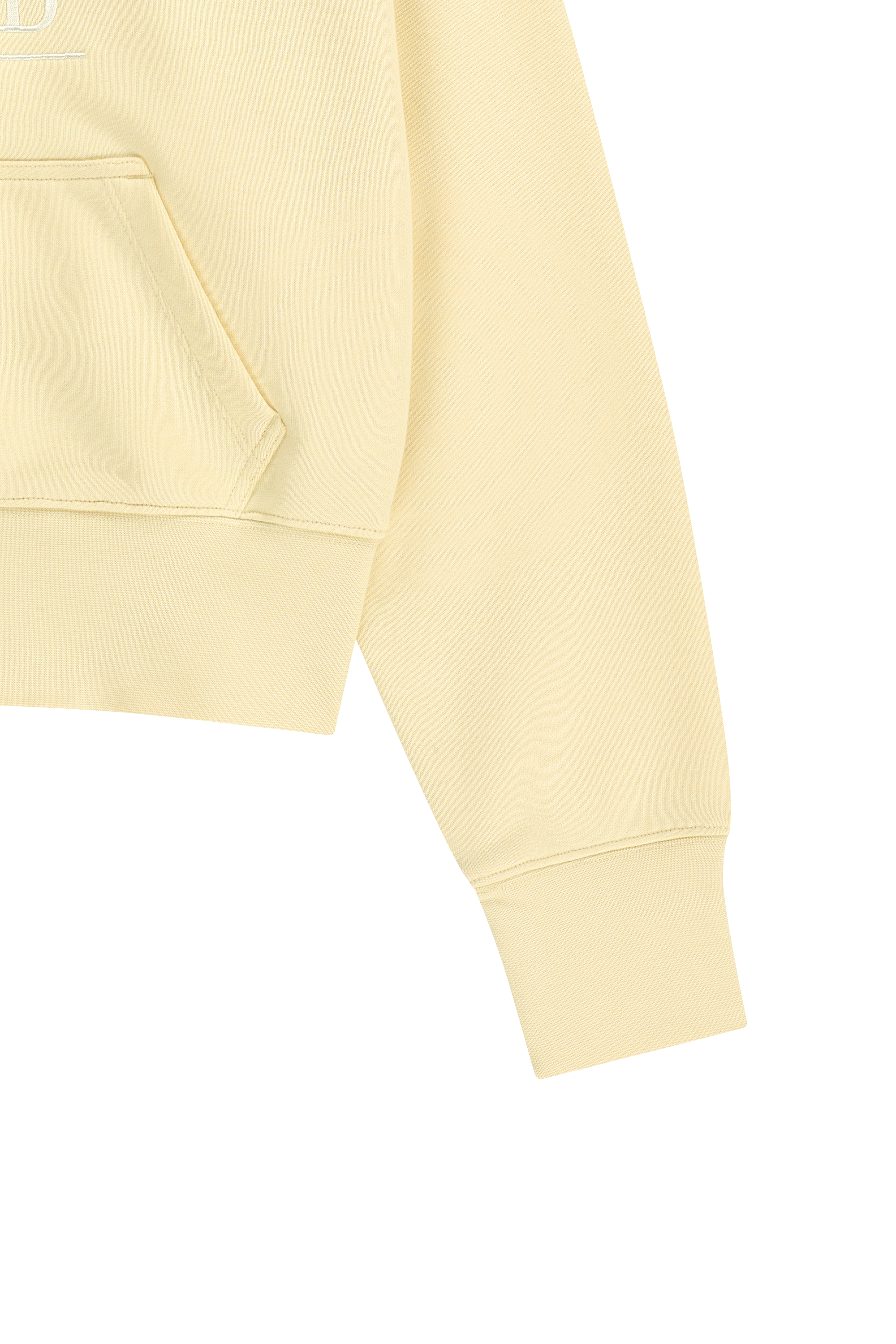 W CLASSIC LOGO CROP HOODIE ZIPUP