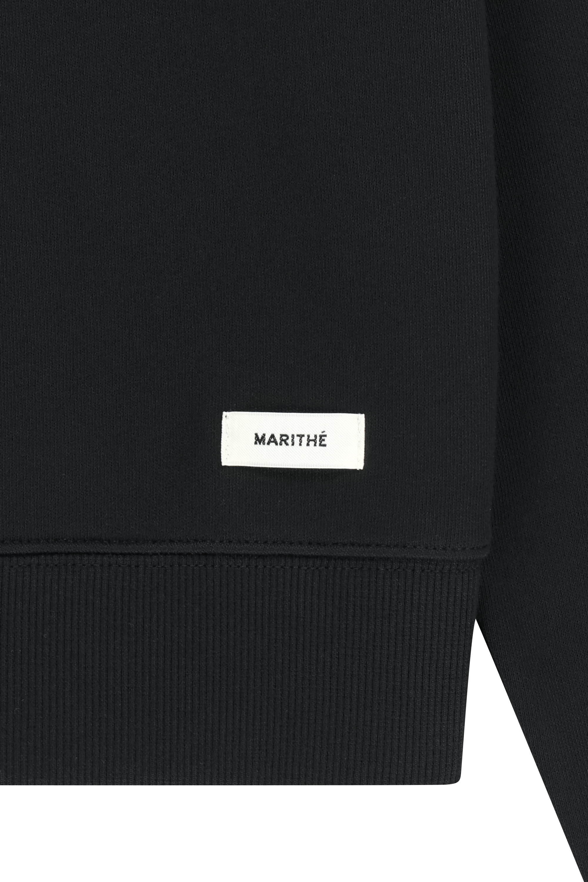 W BASIC CROP SWEATSHIRT